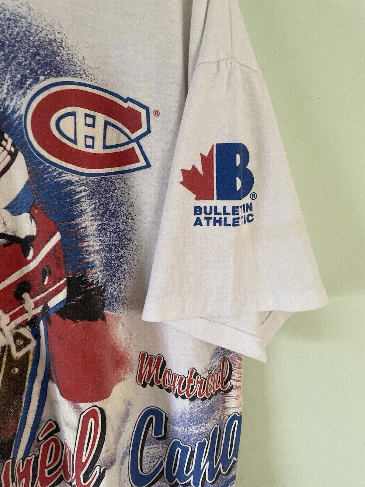 NHL Vintage NHL Montreal Canadiens T Shirt XXL Size US XXL / EU 58 / 5 - 3 Thumbnail