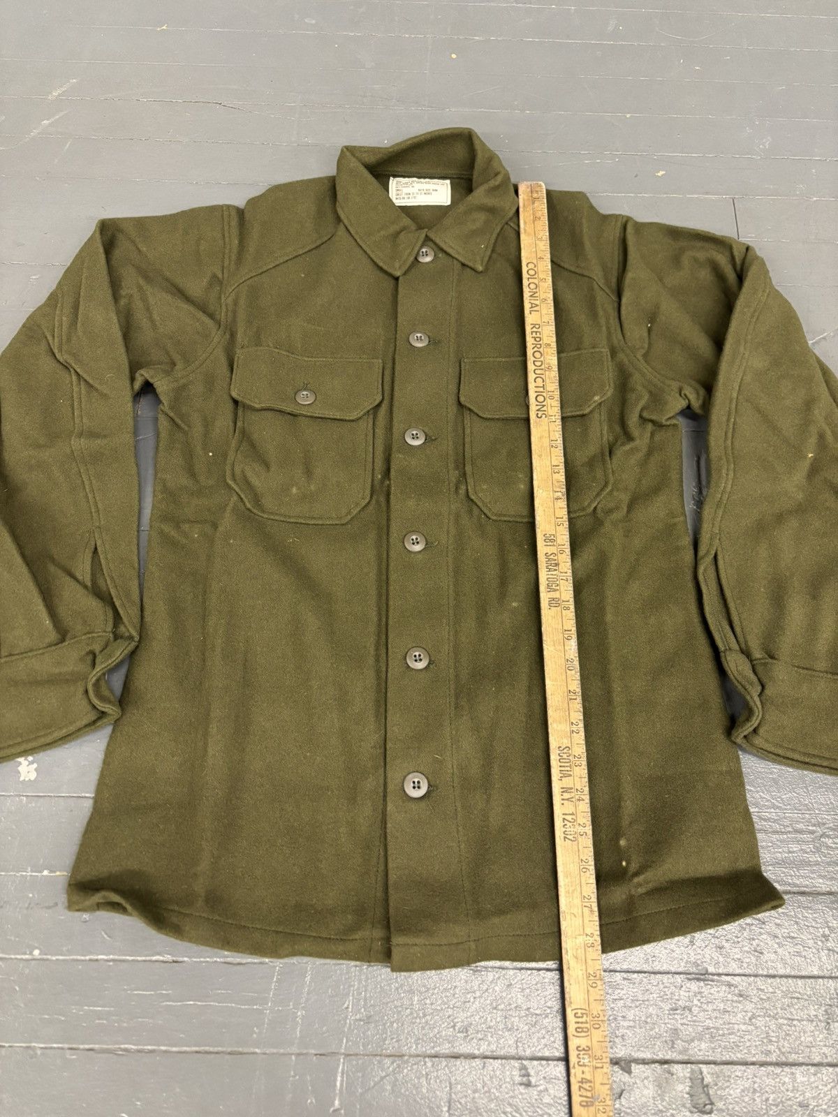 Vintage Vintage 70s military wool jacket Size US S / EU 44-46 / 1 - 6 Thumbnail
