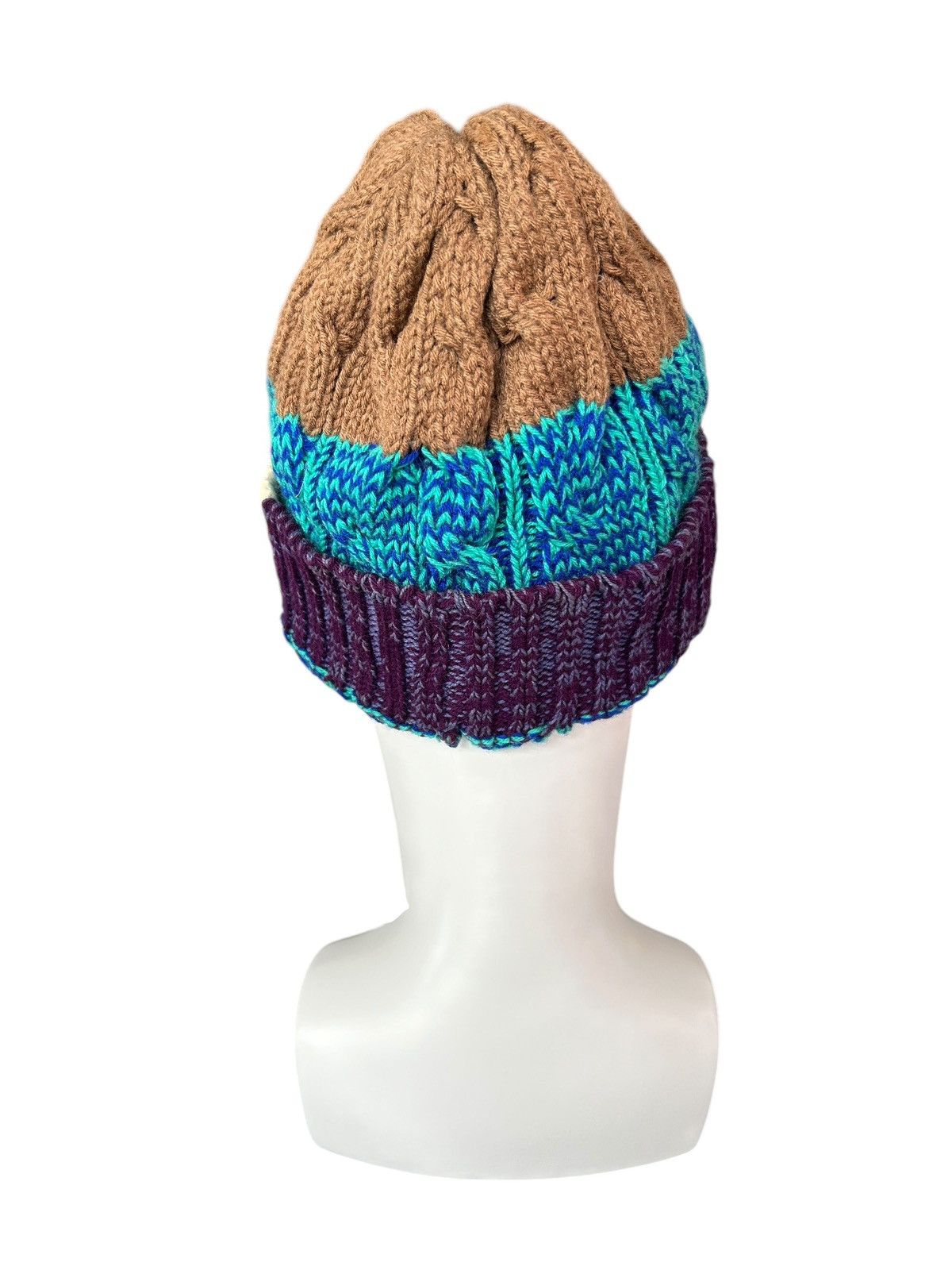 Japanese Brand × Kapital × Vintage Amina Crochet crochet knitted Rare Hats ☠️☠️ Size ONE SIZE - 4 Thumbnail