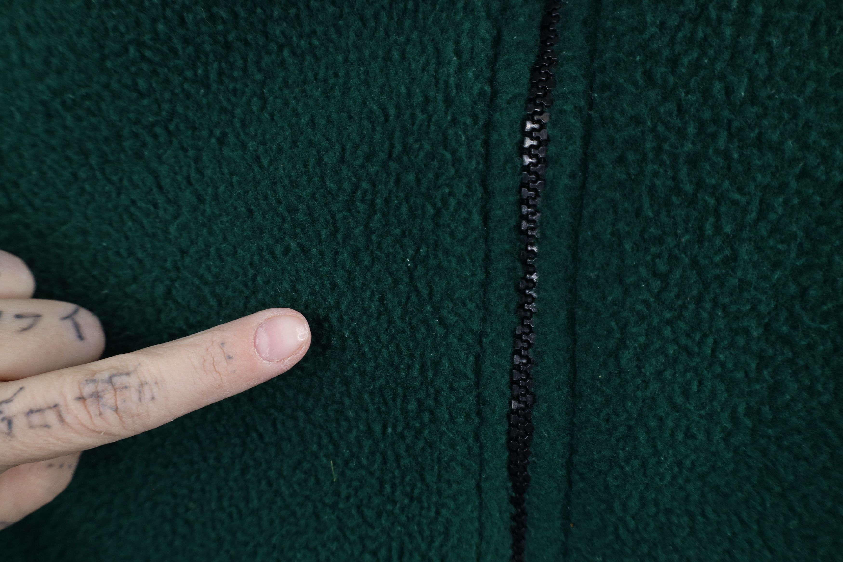 Jeep × Vintage Vintage 90s Jeep Gear Zip Fleece Vest Jacket Green USA Size US XL / EU 56 / 4 - 4 Thumbnail