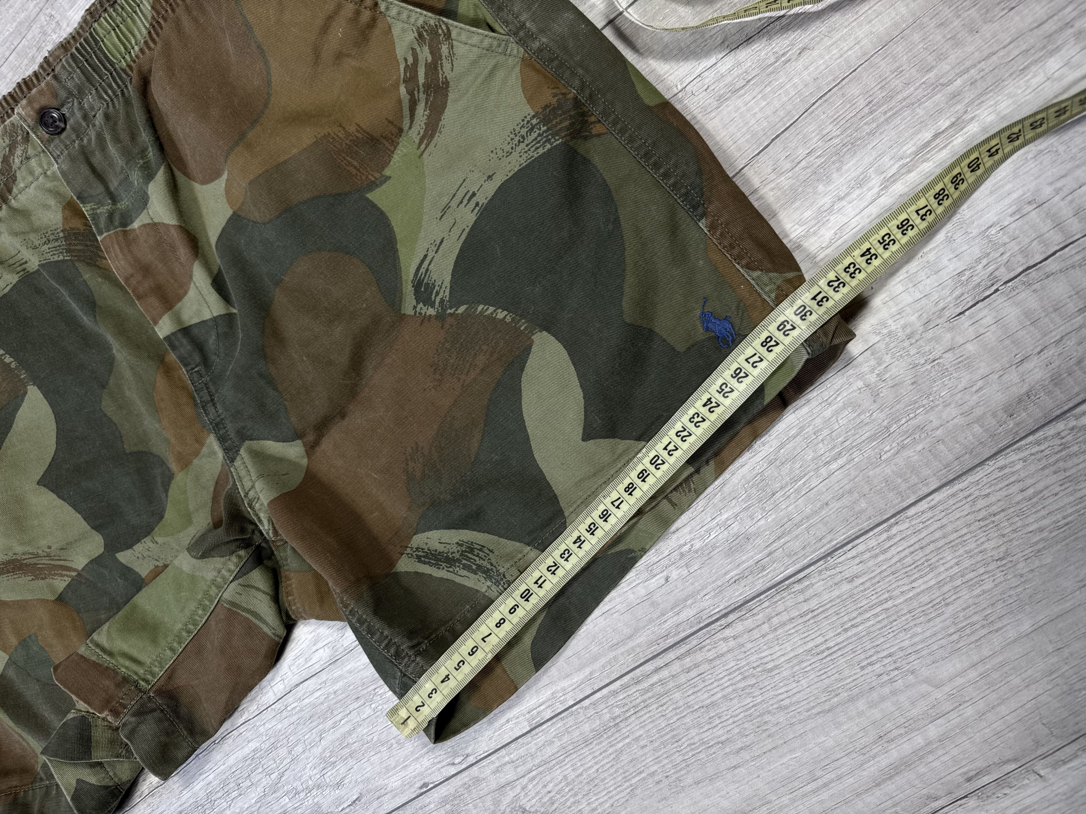 Polo Ralph Lauren Polo Ralph Lauren Camo Military Camo Prepster Twill Shorts Size US 36 / EU 52 - 10 Thumbnail