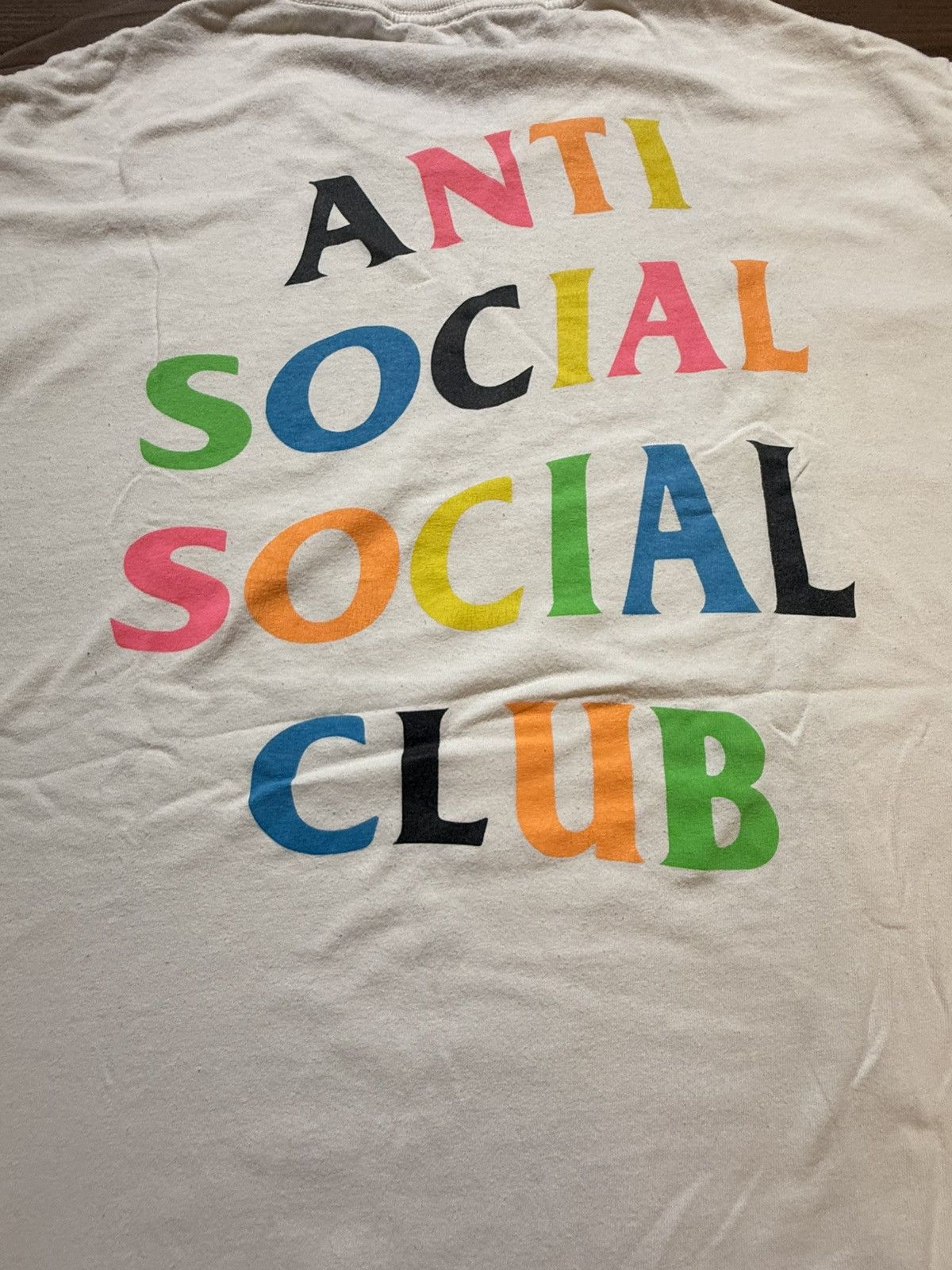 Anti Social Social Club Anti Social Social Club Rainbow Letters Size US L / EU 52-54 / 3 - 6 Thumbnail