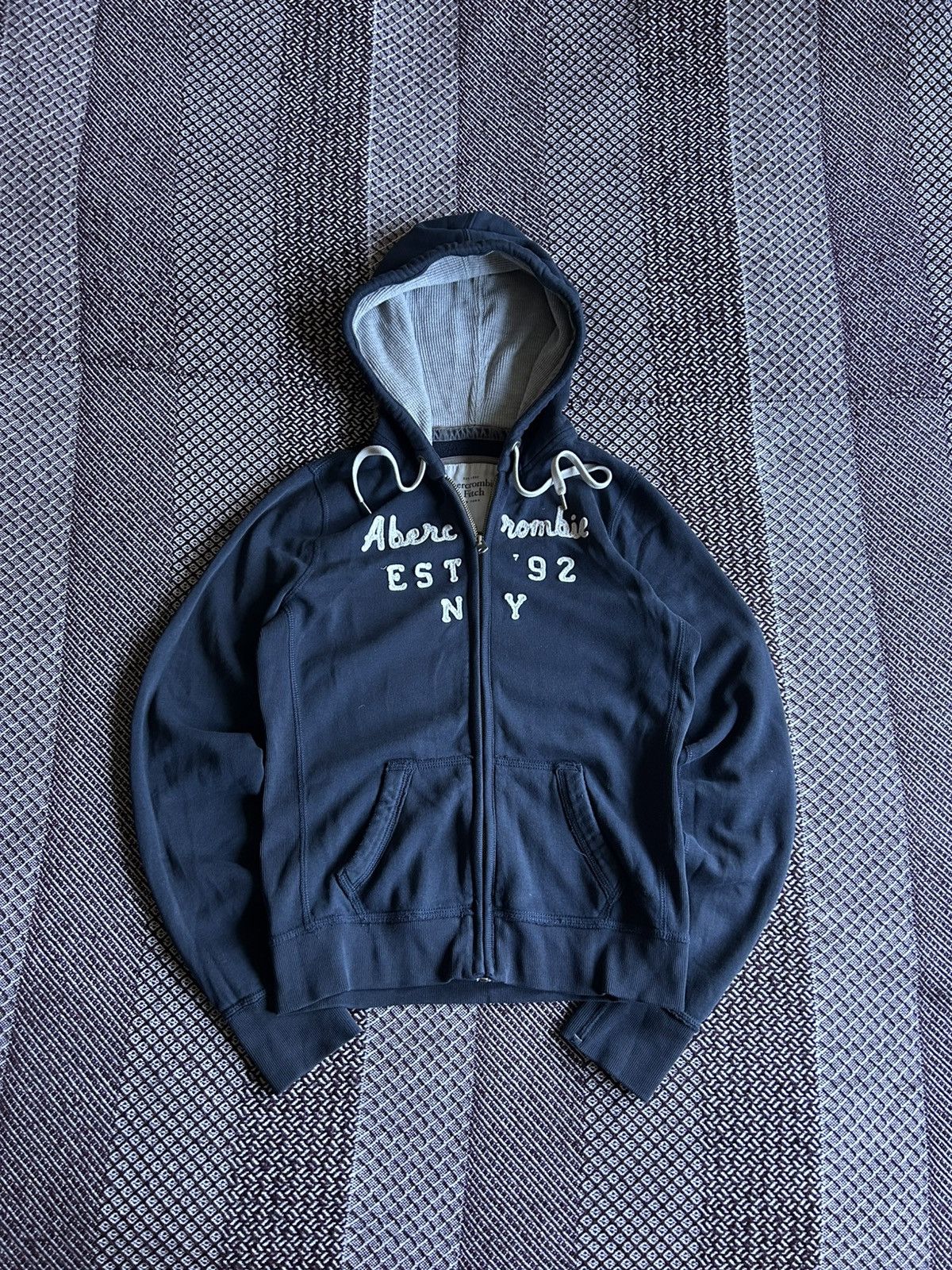 Abercrombie & Fitch Vintage Abercrombie & Fitch Y2K Rare Hype Zip Hoodie Size M Size M / US 6-8 / IT 42-44 - 1 Thumbnail