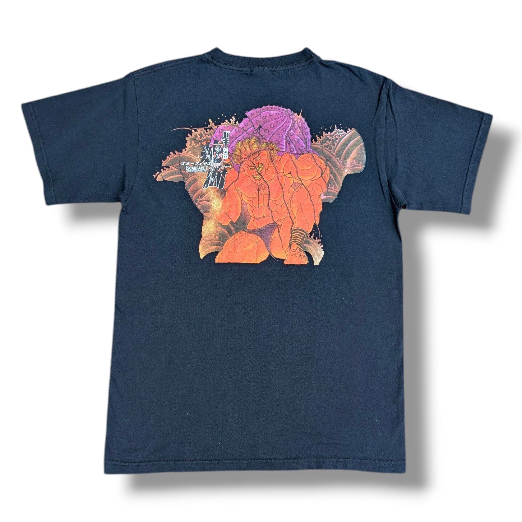 Anime Baki The Grappler Hanayama Kaoru Baki hanma Tee Size US M / EU 48-50 / 2 - 1 Thumbnail