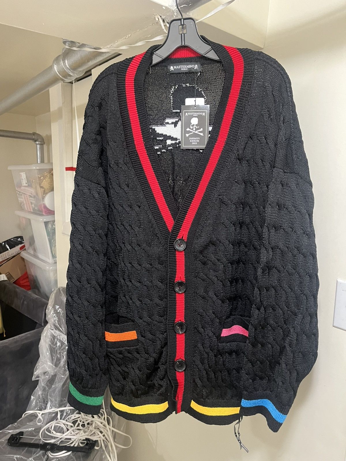 Mastermind Japan Mastermind Japan Cardigan Sz S Size US S / EU 44-46 / 1 - 2 Thumbnail