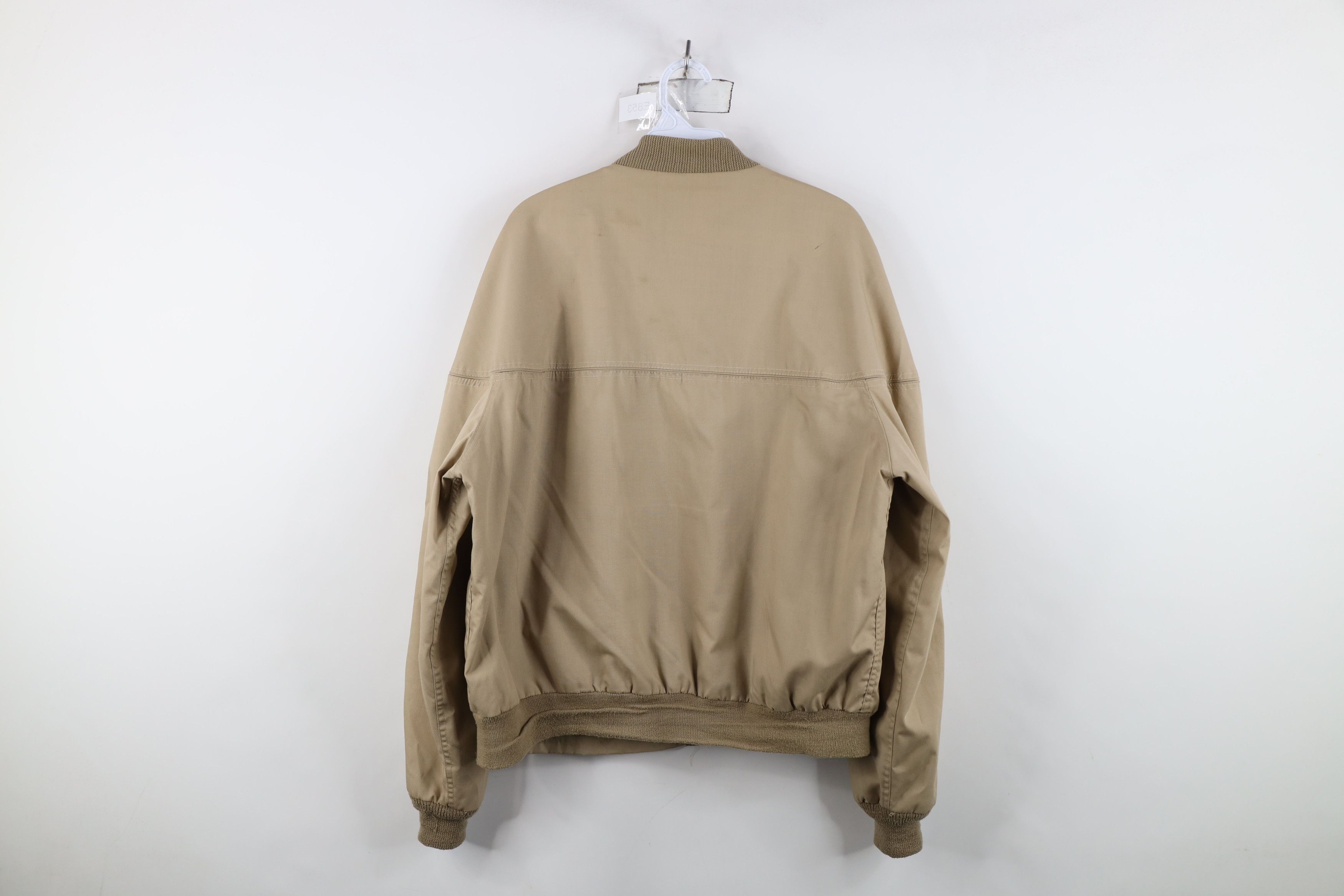 Vintage Vintage 70s Streetwear Flannel Lined Catalina Bomber Jacket Size US XL / EU 56 / 4 - 14 Thumbnail