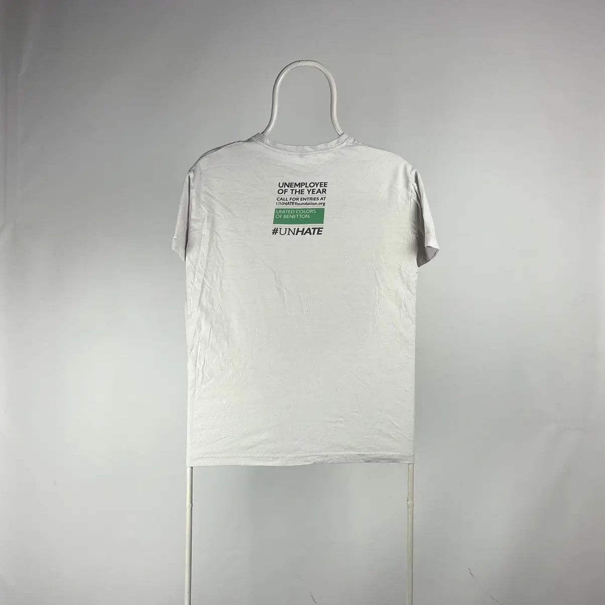 Benetton United colors of Benetton Tshirt UNHATE size Small Size US S / EU 44-46 / 1 - 2 Thumbnail