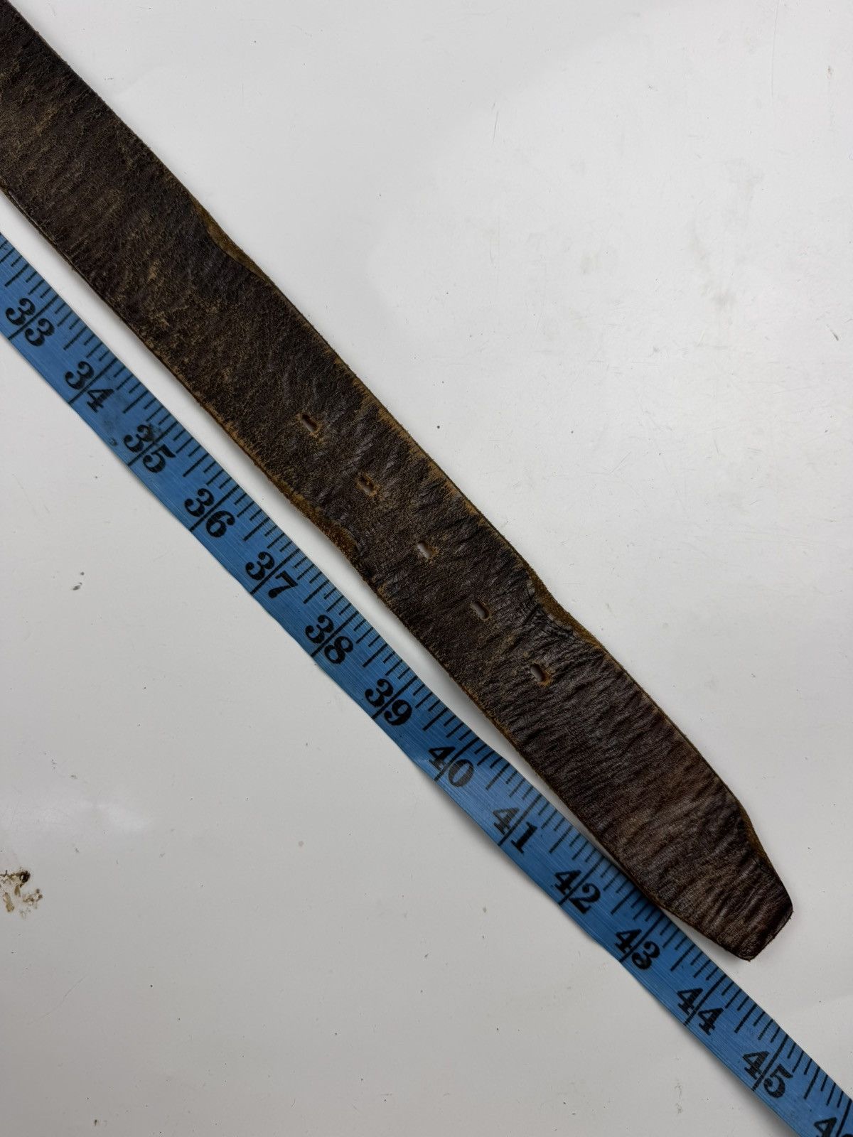 Japanese Brand genuine leather belt tc43 Size ONE SIZE - 4 Thumbnail