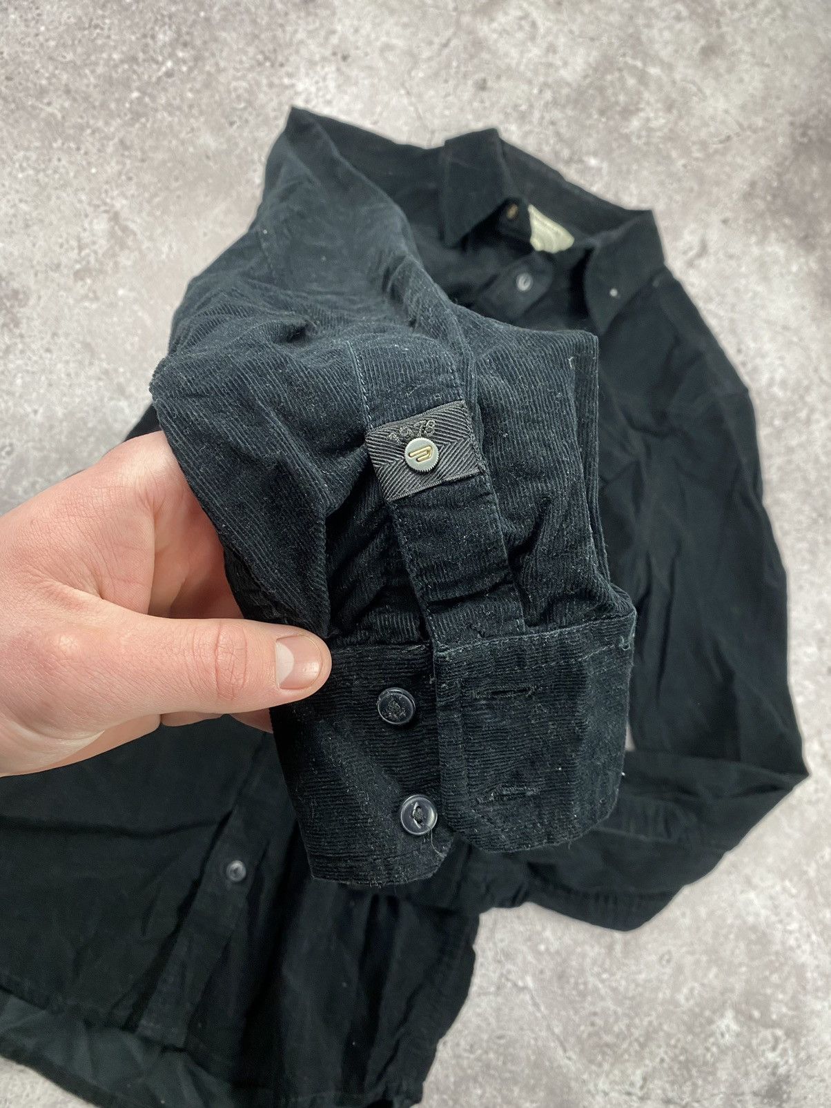 Diesel × Junya Watanabe VINTAGE DIESEL JUNYA WATANABE AVANT GARDE BLACK WESTERN SHIR Size US S / EU 44-46 / 1 - 6 Thumbnail