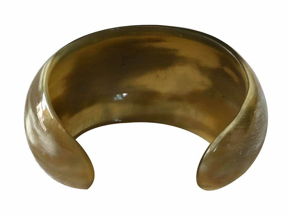 Designer New Textured Cow Horn Bracelet. Size ONE SIZE - 1 Thumbnail