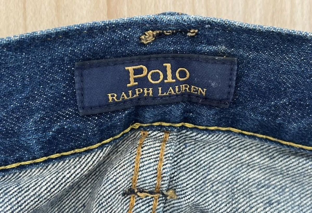 Polo Ralph Lauren Polo Ralph Lauren Varick Slim Straight Distressed Denim Jean Size US 31 - 11 Thumbnail
