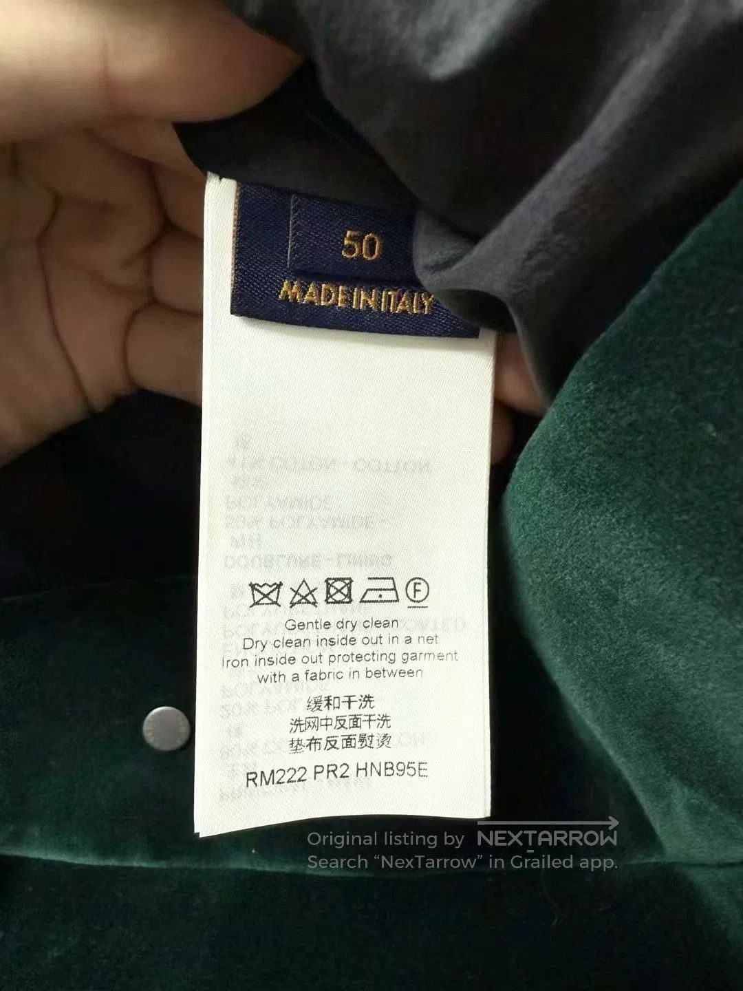 Louis Vuitton louis vuitton lake green windbreaker jacket. Size US XL / EU 56 / 4 - 4 Thumbnail
