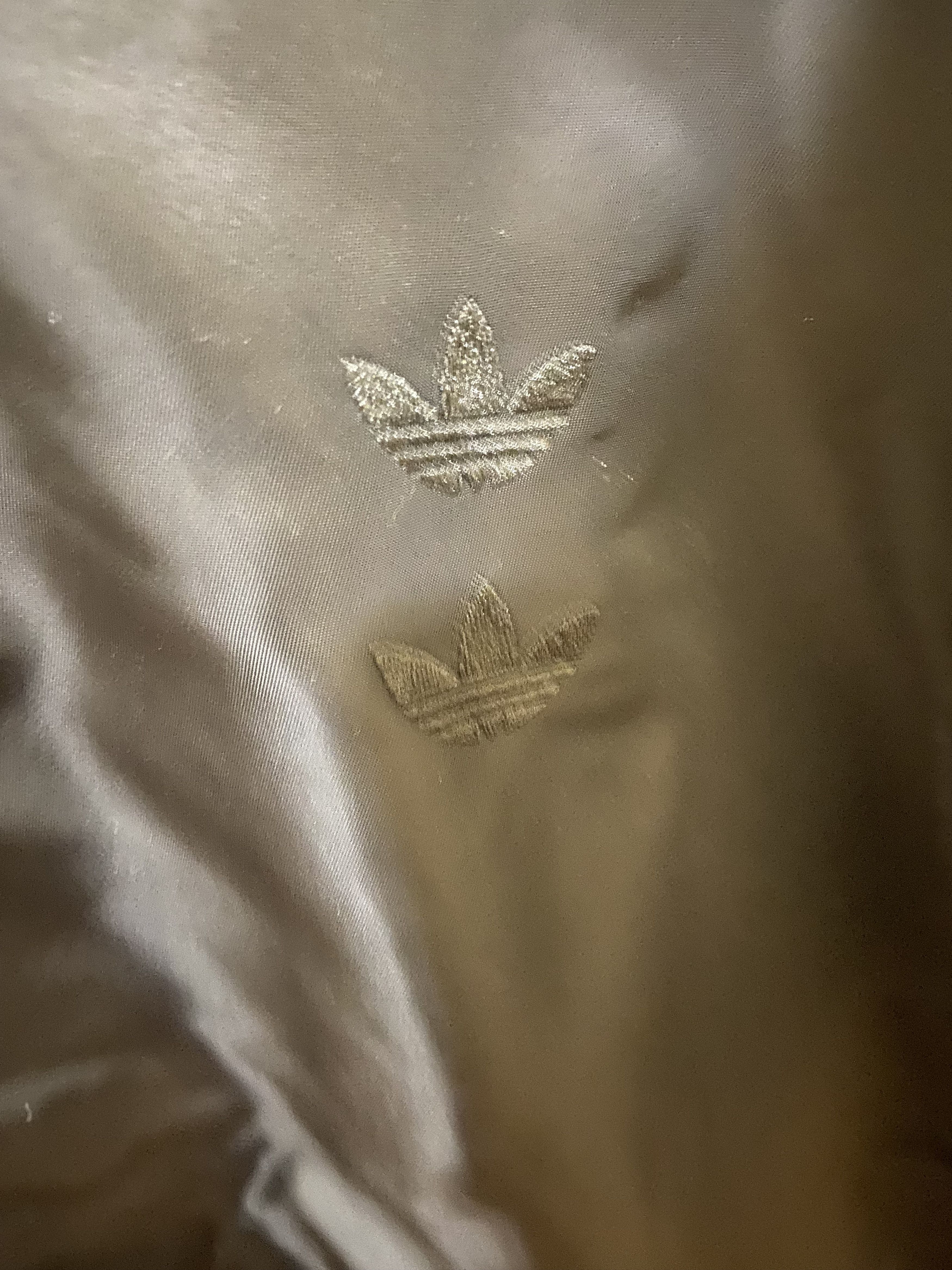 Adidas × Willy Chavarria Adidas x Willy Chavarria Men's Satin Twill Bomber Jacket Size US L / EU 52-54 / 3 - 6 Thumbnail