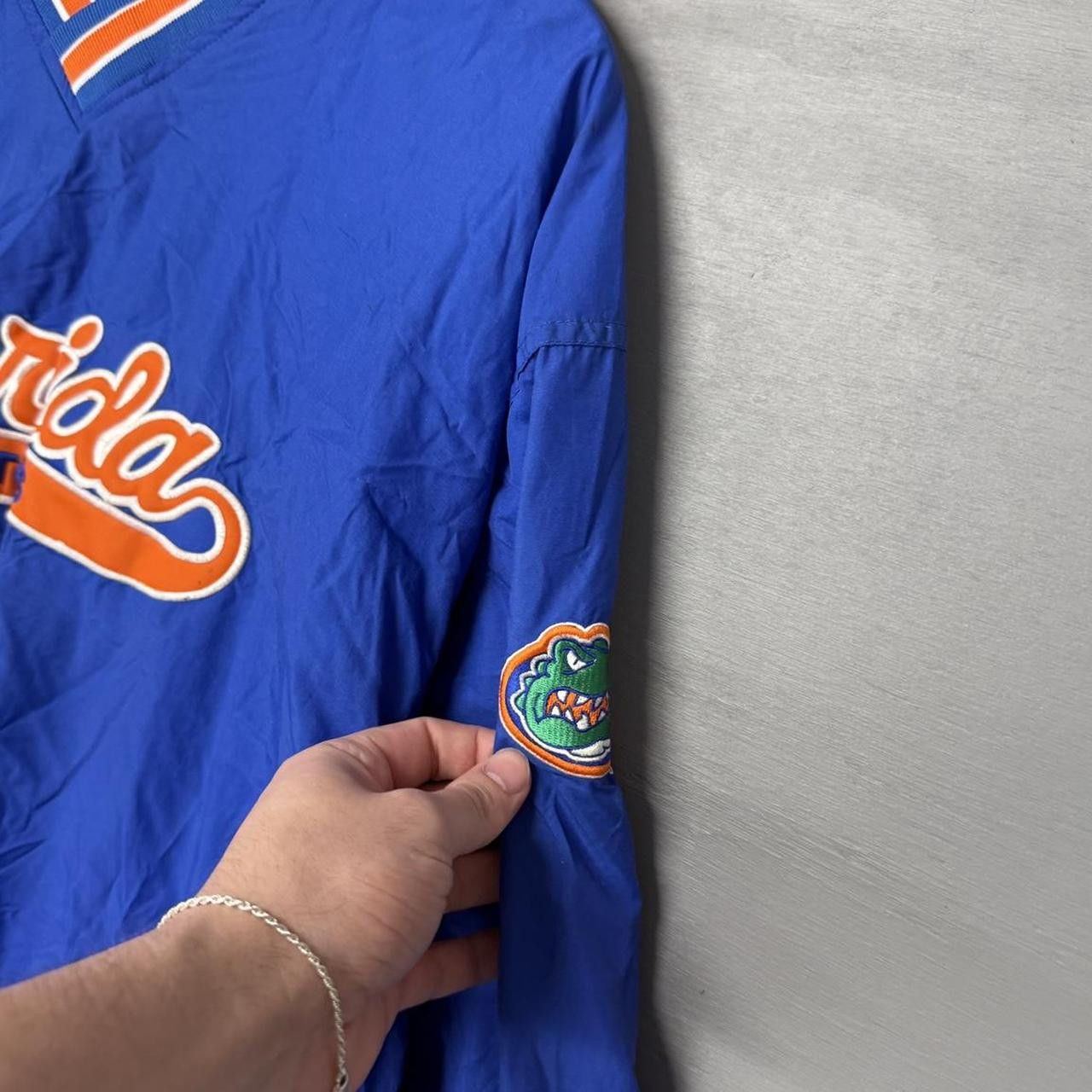 NCAA Vintage Florida Gators Embroidered Windbreakaer Jacket Large Size US L / EU 52-54 / 3 - 4 Thumbnail