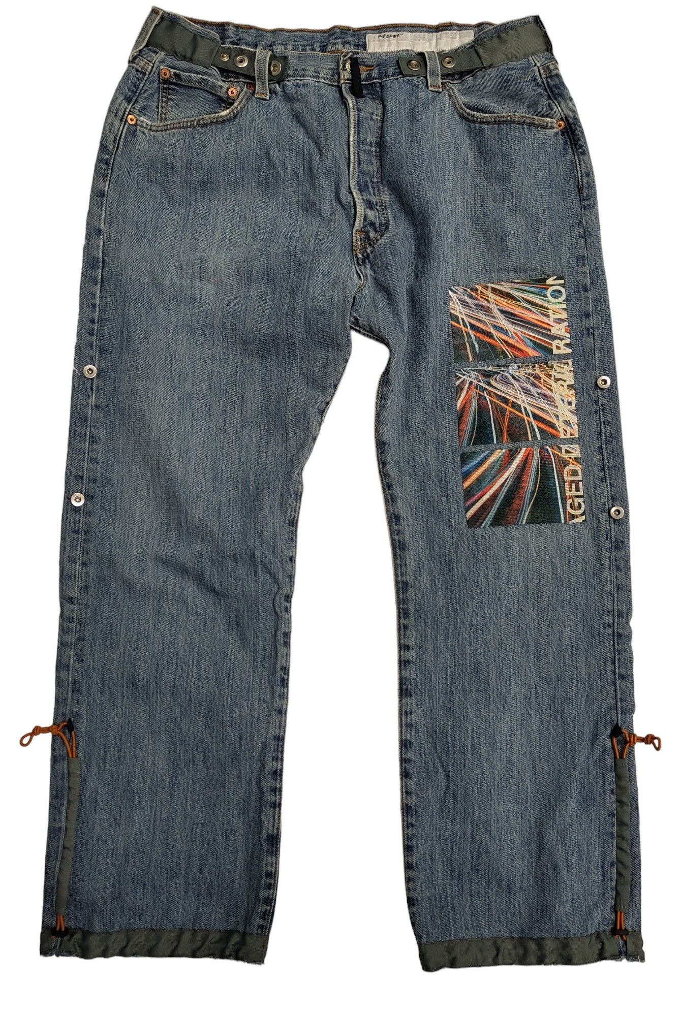 Levi's Levis 501 (W40 L30) By Poliquant Size US 30 / EU 46 - 1 Thumbnail
