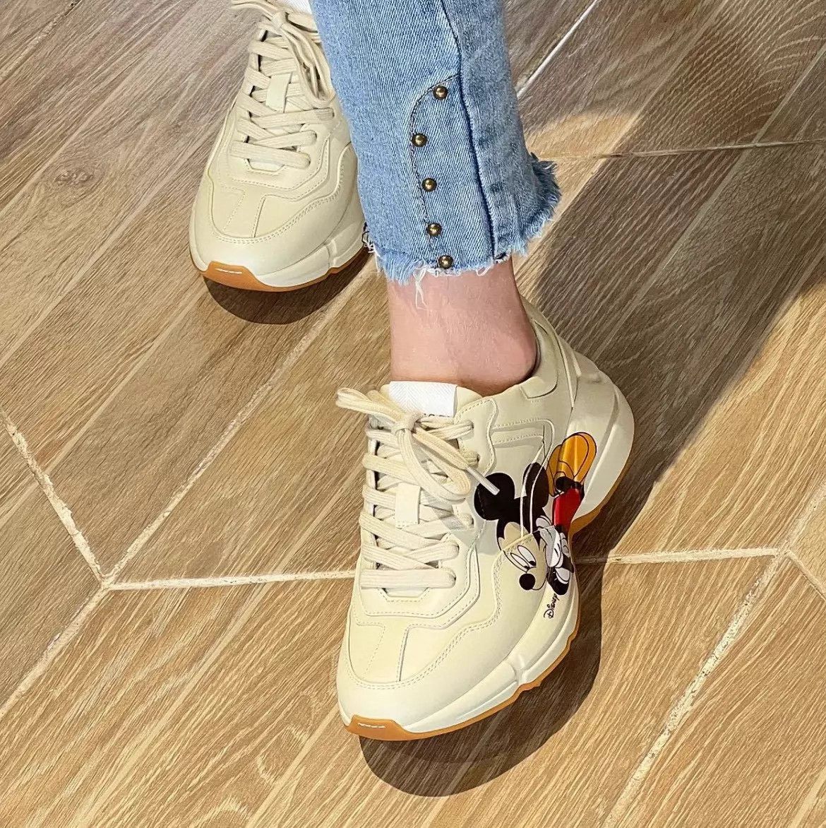 Gucci GUCCI x Disney Dad Shoe 4.5 Classic Playful & Cute Size US 4.5 / IT 34.5 - 7 Thumbnail