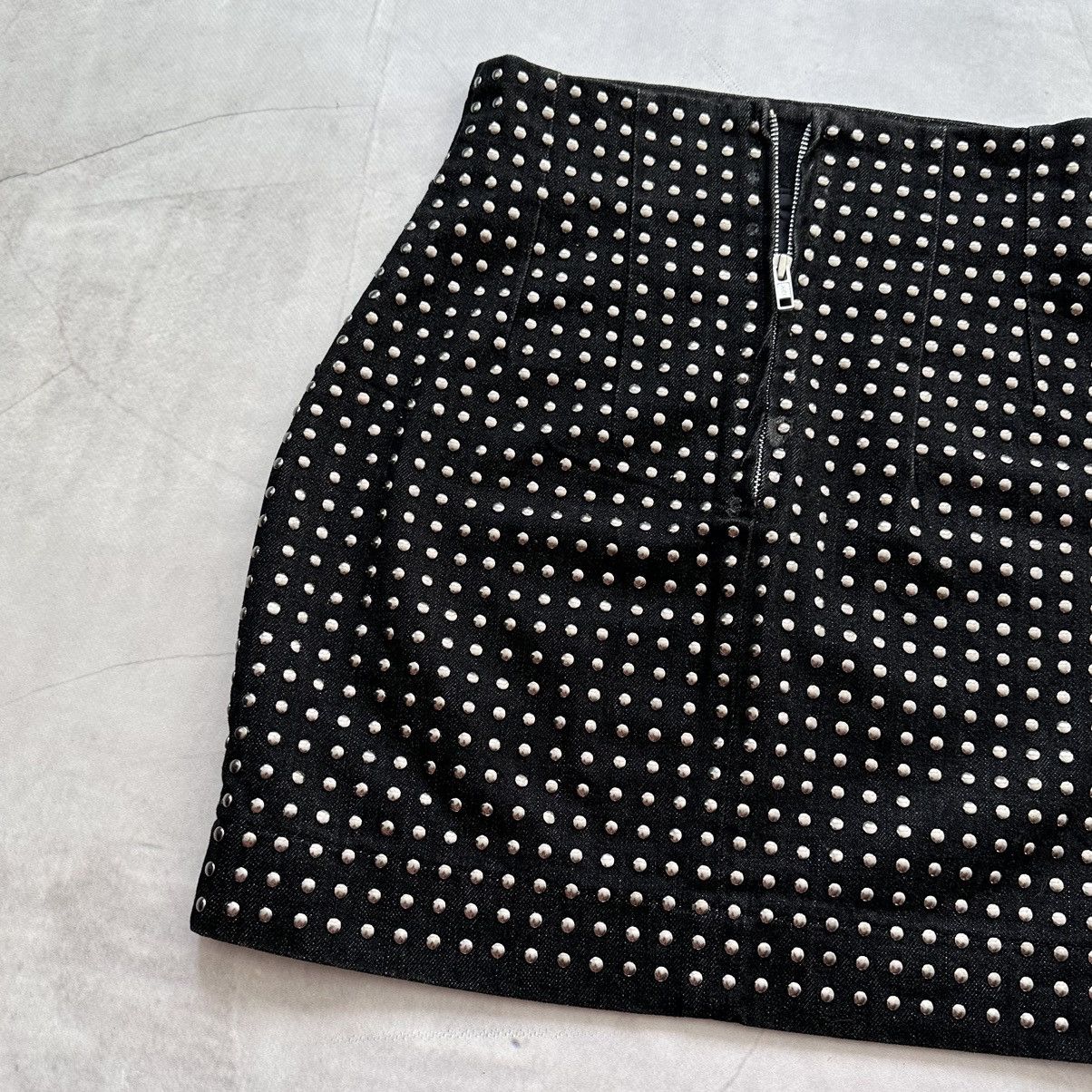 Acne Studios Studded Acne Studios Vintage Mad Punk Gothic Skirt Size 26" / US 2 / IT 38 - 2 Thumbnail