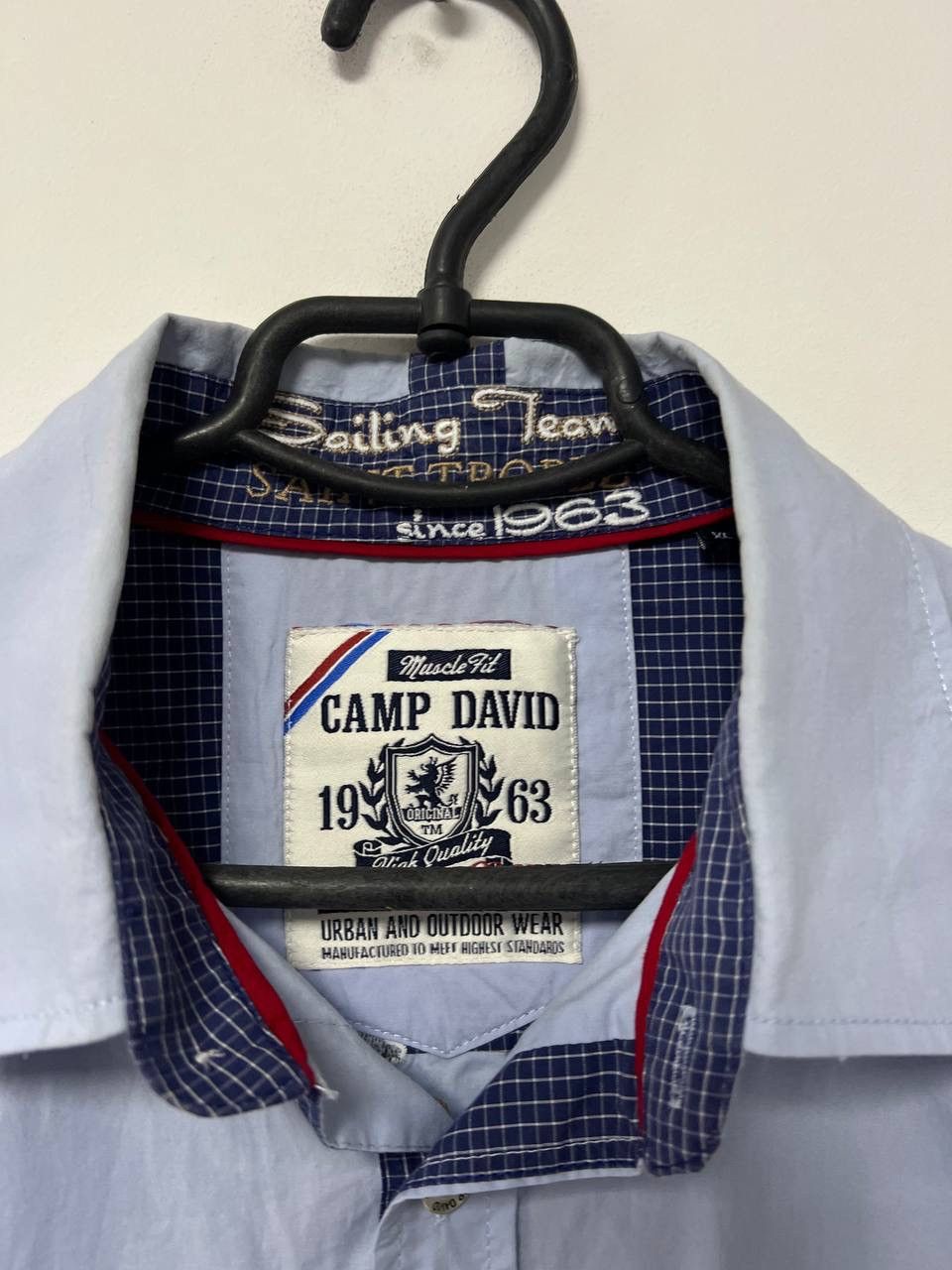 Camp David Camp David Muscle Fit Button Down Shirt Urban and Outdoor XL Size US XL / EU 56 / 4 - 3 Thumbnail
