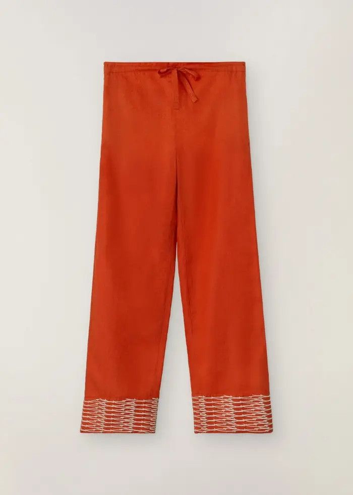 Loro Piana o1srvl11e0424 Trouser in Orange Size 32" / US 10 / IT 46 - 1 Thumbnail