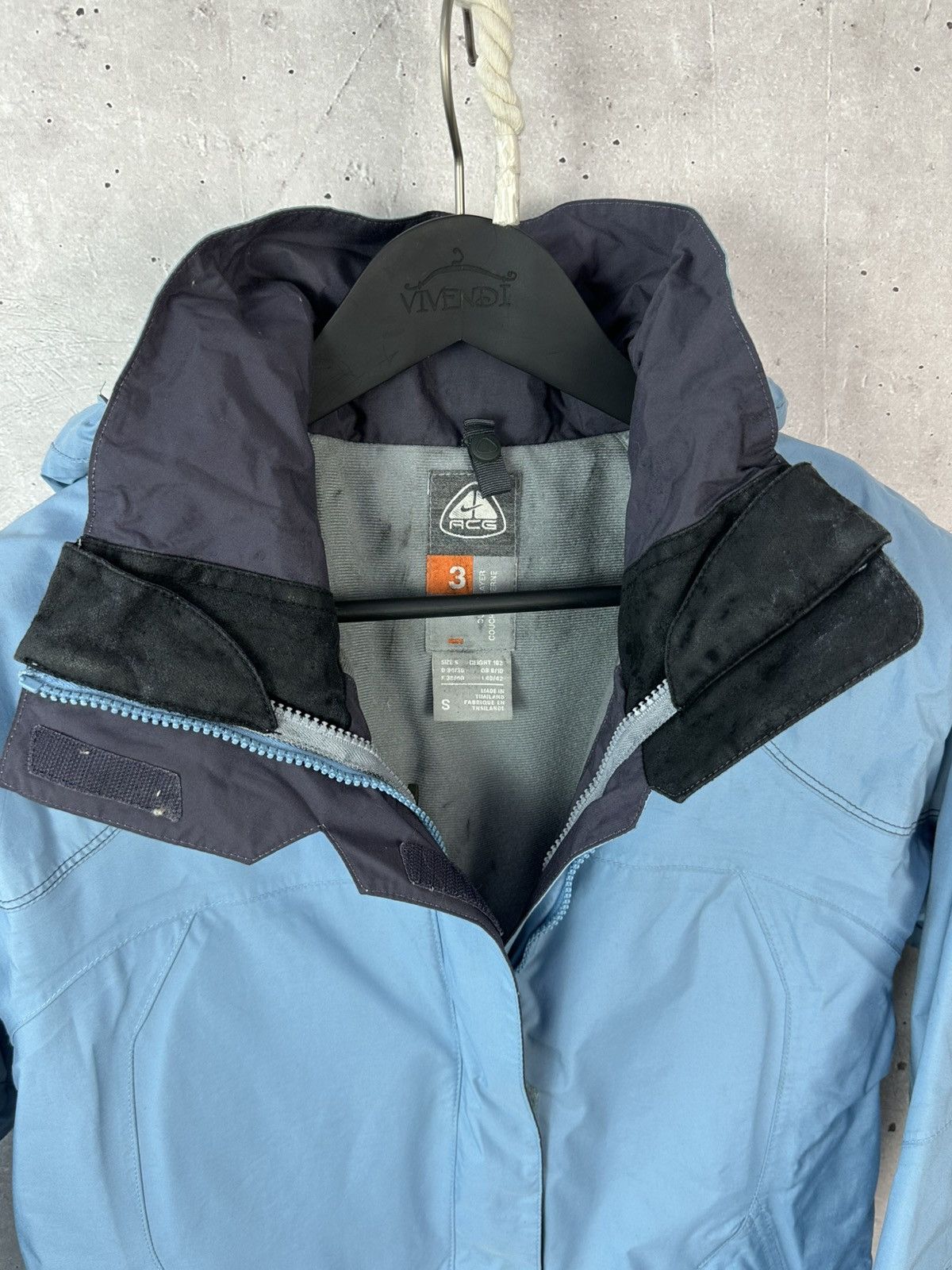 Vintage Nike ACG Vintage Swoosh Blue Women’s Jacket Size S / US 4 / IT 40 - 16 Thumbnail