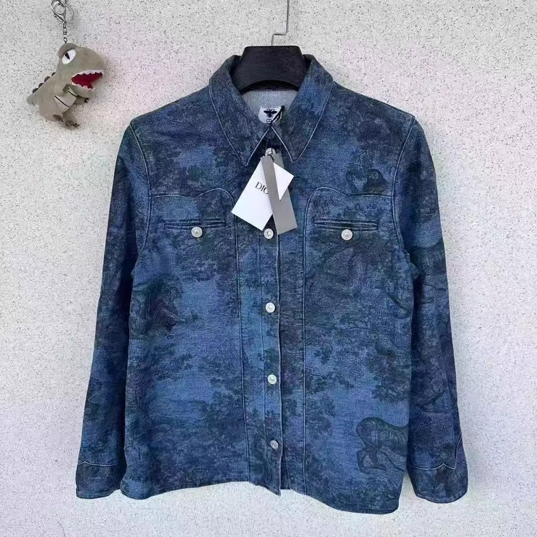 Dior Dior Phantom Zoo Denim Jacket 40 New With Tags Size M / US 6-8 / IT 42-44 - 1 Thumbnail