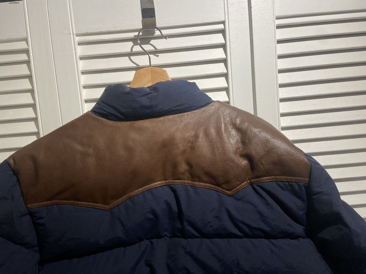 Penfield Penfield Western down puffer jacket with leather yoke. Size US XXL / EU 58 / 5 - 3 Thumbnail