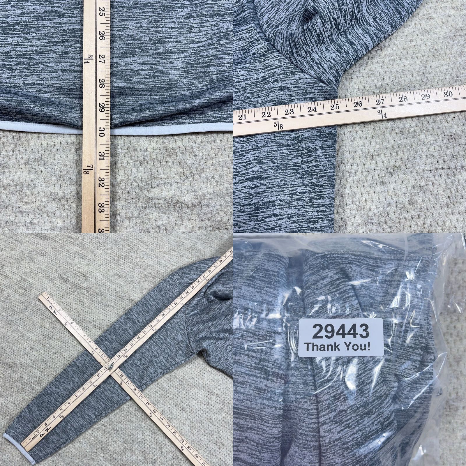 Under Armour Under Armour Sweatshirt Men XL Gray Pullover 1/4 Zip Long Sleeve Mock Neck Regular Fit Polyester Fleece Sports Classic Vintage: No Size US XL / EU 56 / 4 - 8 Thumbnail