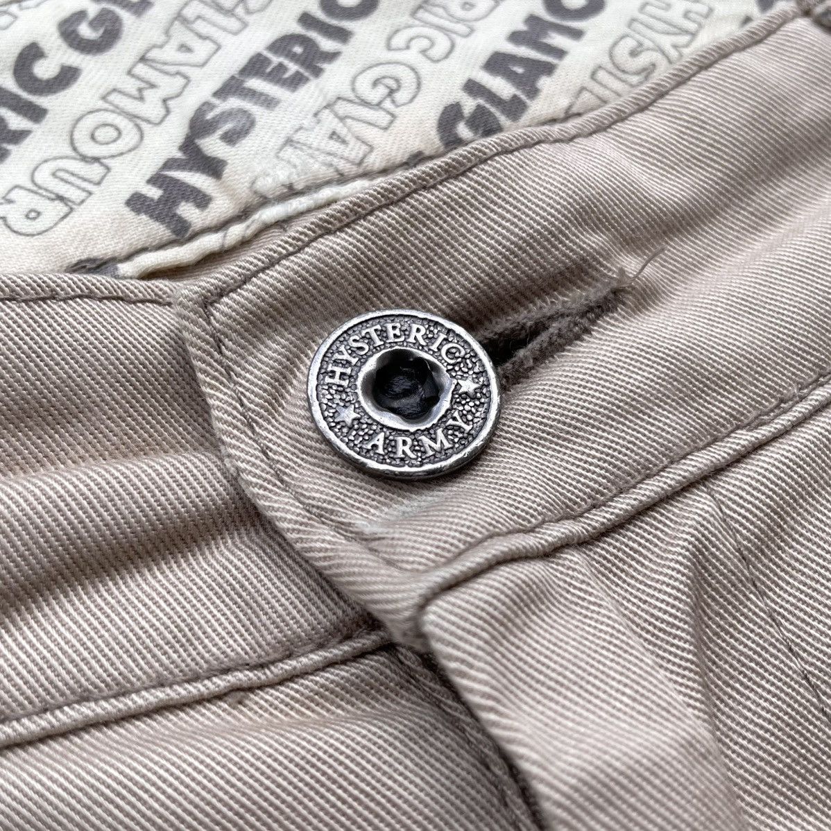 Hysteric Glamour Hysteric Glamour Japan WMN Khaki Casual Pants Size 30" / US 8 / IT 44 - 7 Thumbnail