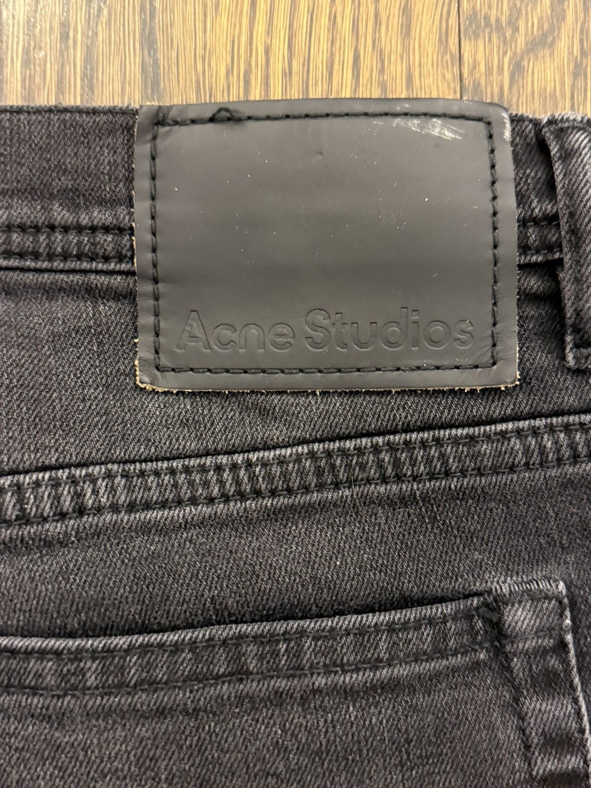 Acne Studios Acne Studios Dark Grey Jeans Size US 32 / EU 48 - 3 Thumbnail