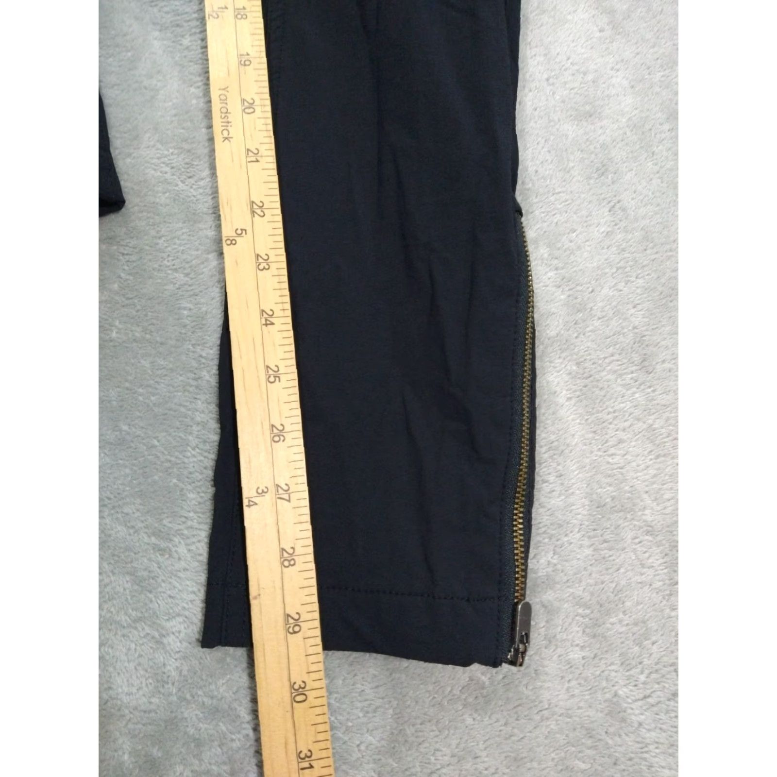Athleta Athleta Pants Womens 4 Black Wander Stash Skinny Low Rise Nylon Spandex Stretch Athletic Hiking Size 27" / US 4 / IT 40 - 5 Thumbnail