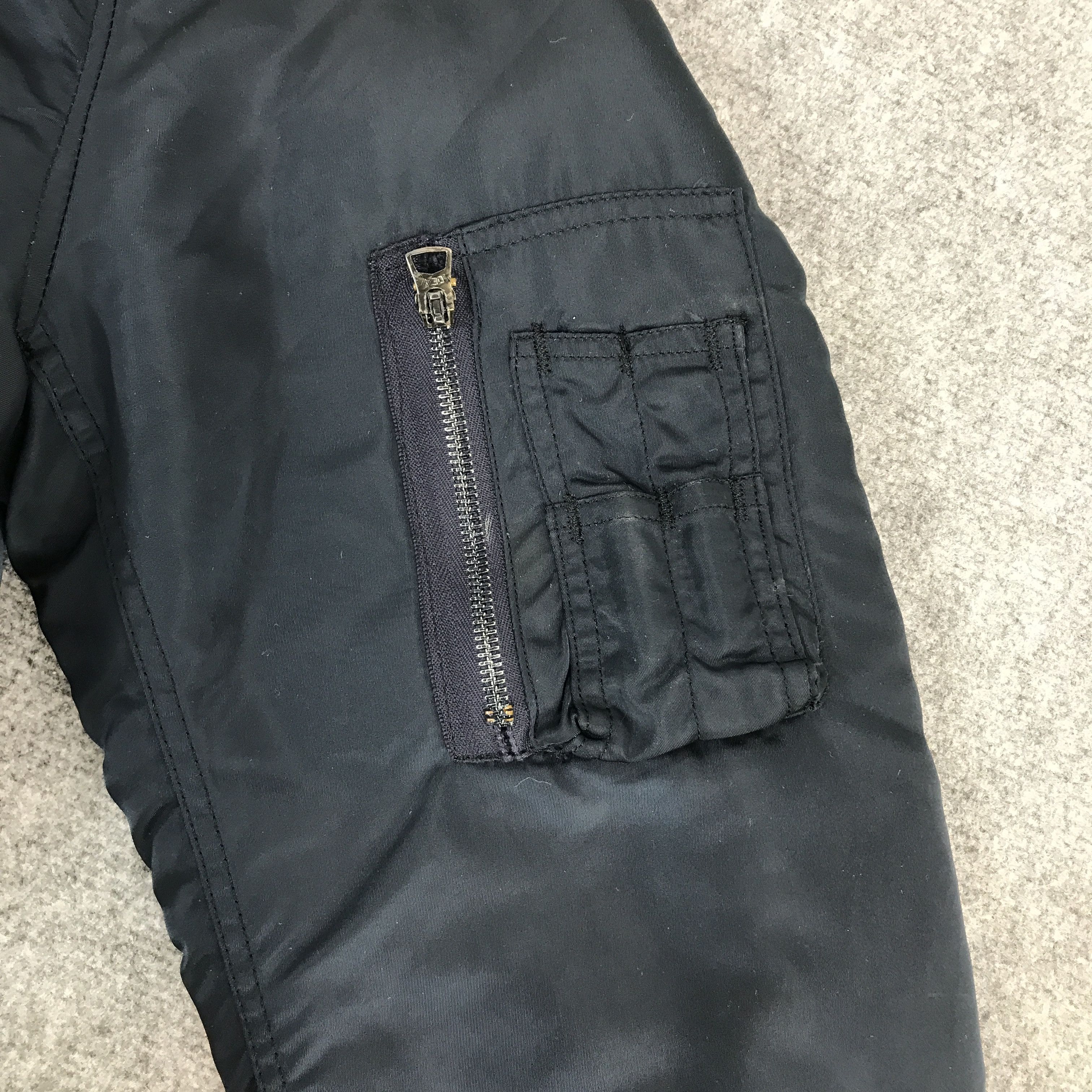 Vintage Vtg flyer's man intermediate Ma-1 Bomber jacket Size US L / EU 52-54 / 3 - 7 Thumbnail
