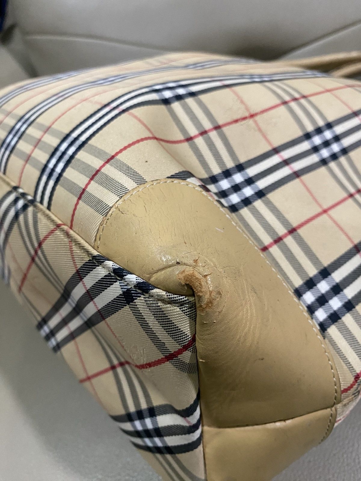 Burberry Authentic Vintage Burberry’s Nova Check Tote Bag Size ONE SIZE - 13 Thumbnail