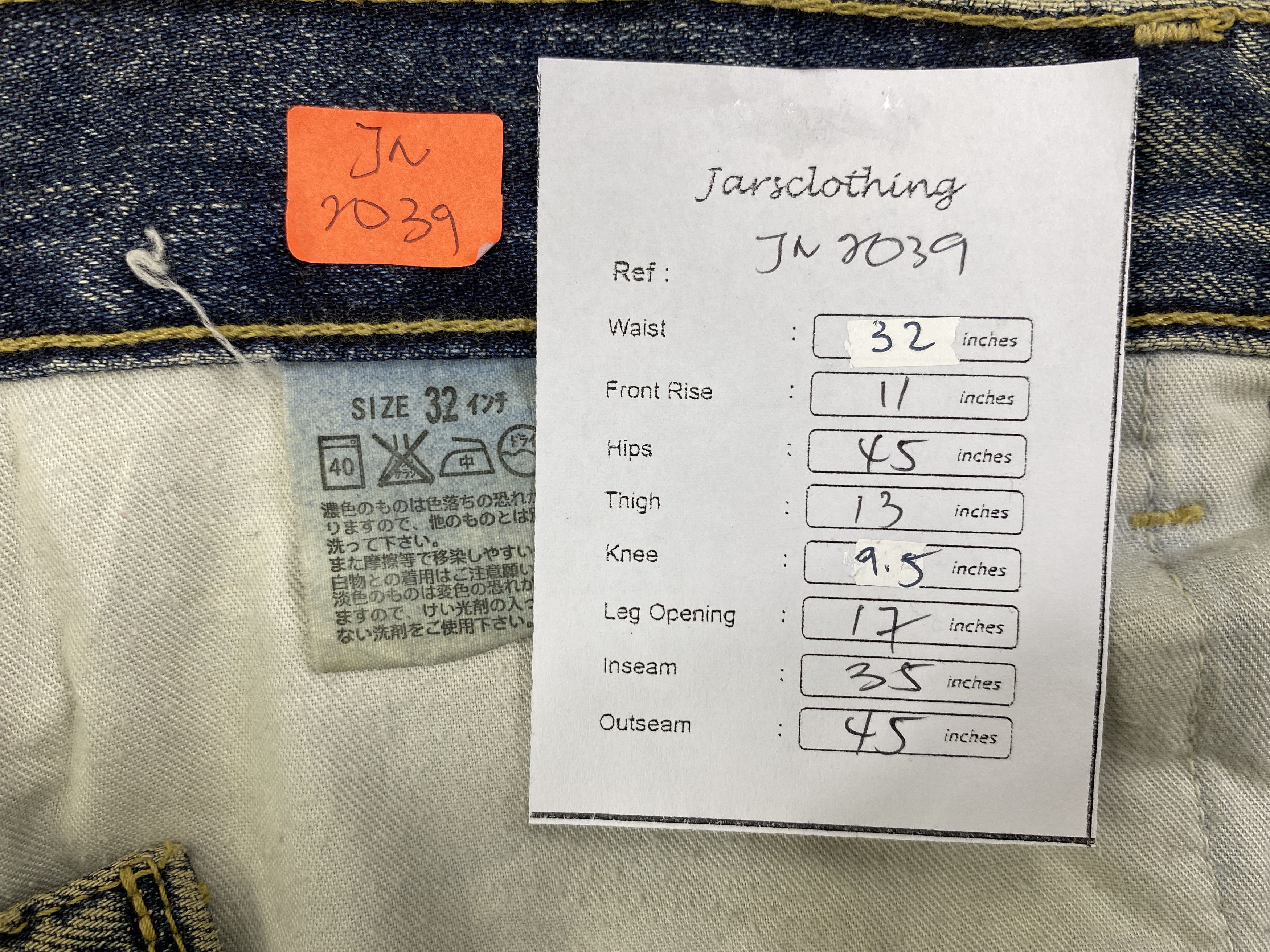 Levi's Faded Blue Vintage Levi's 503 32x35 Denim -JN2039 Size US 32 / EU 48 - 8 Thumbnail