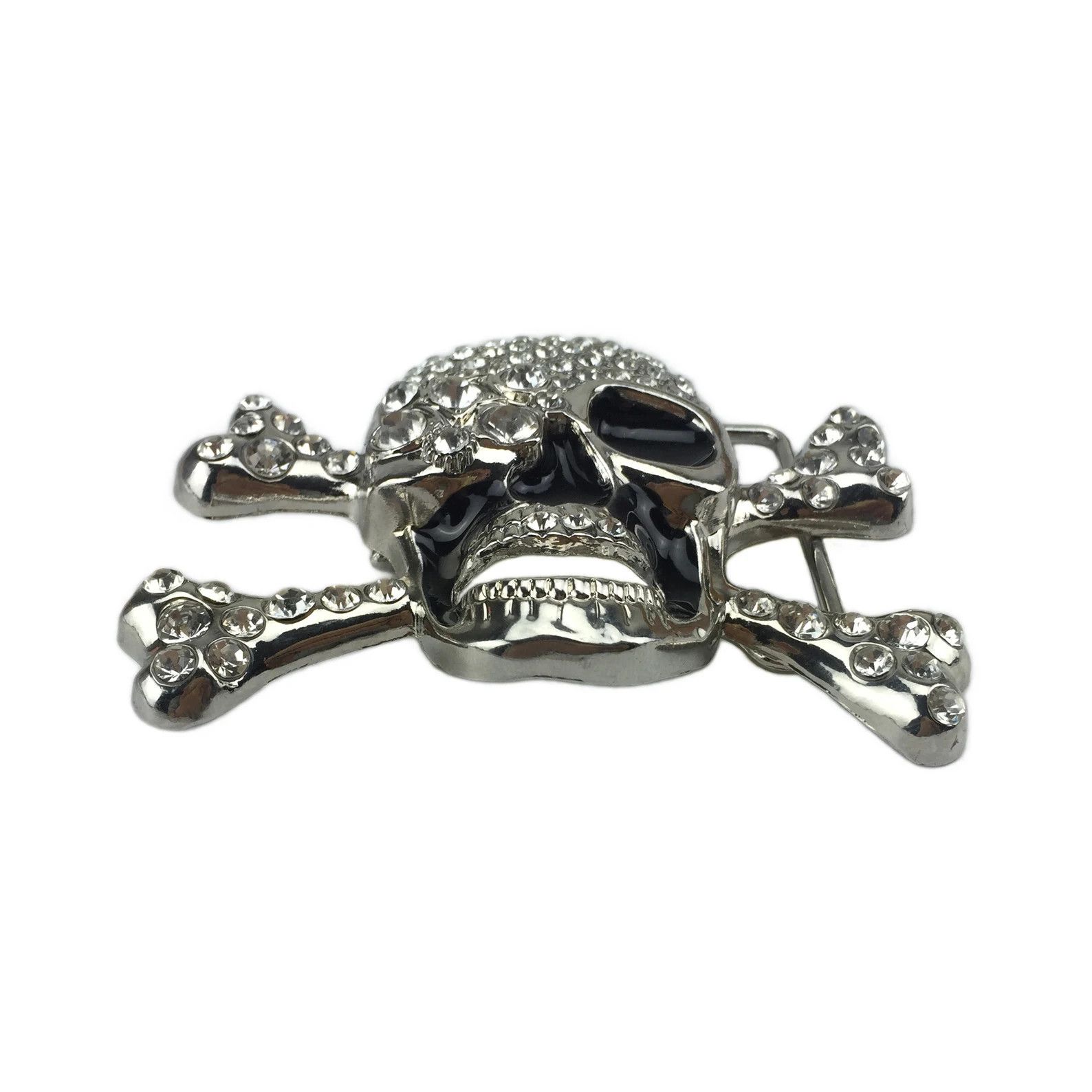 Vintage Skull skeleton belt buckle Size ONE SIZE - 2 Thumbnail