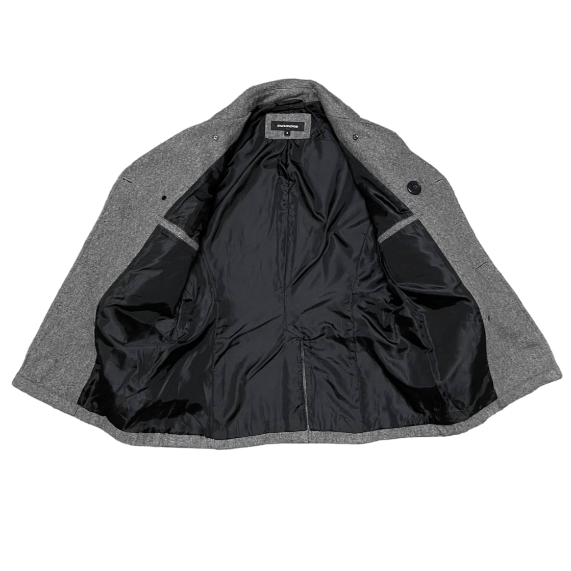 JACKROSE Jack Rose Wool Peacoat Double Breasted Size US M / EU 48-50 / 2 - 5 Thumbnail