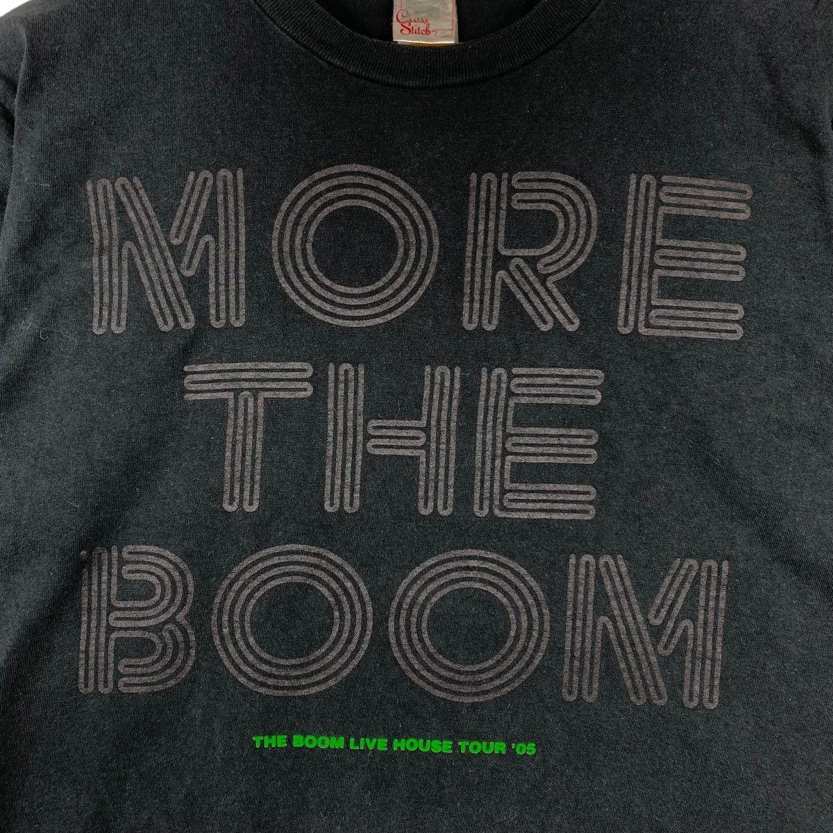 Japanese Brand THE BOOM Japanese Band Tour 2005 Black Short Sleeve Shirt Size US M / EU 48-50 / 2 - 3 Thumbnail