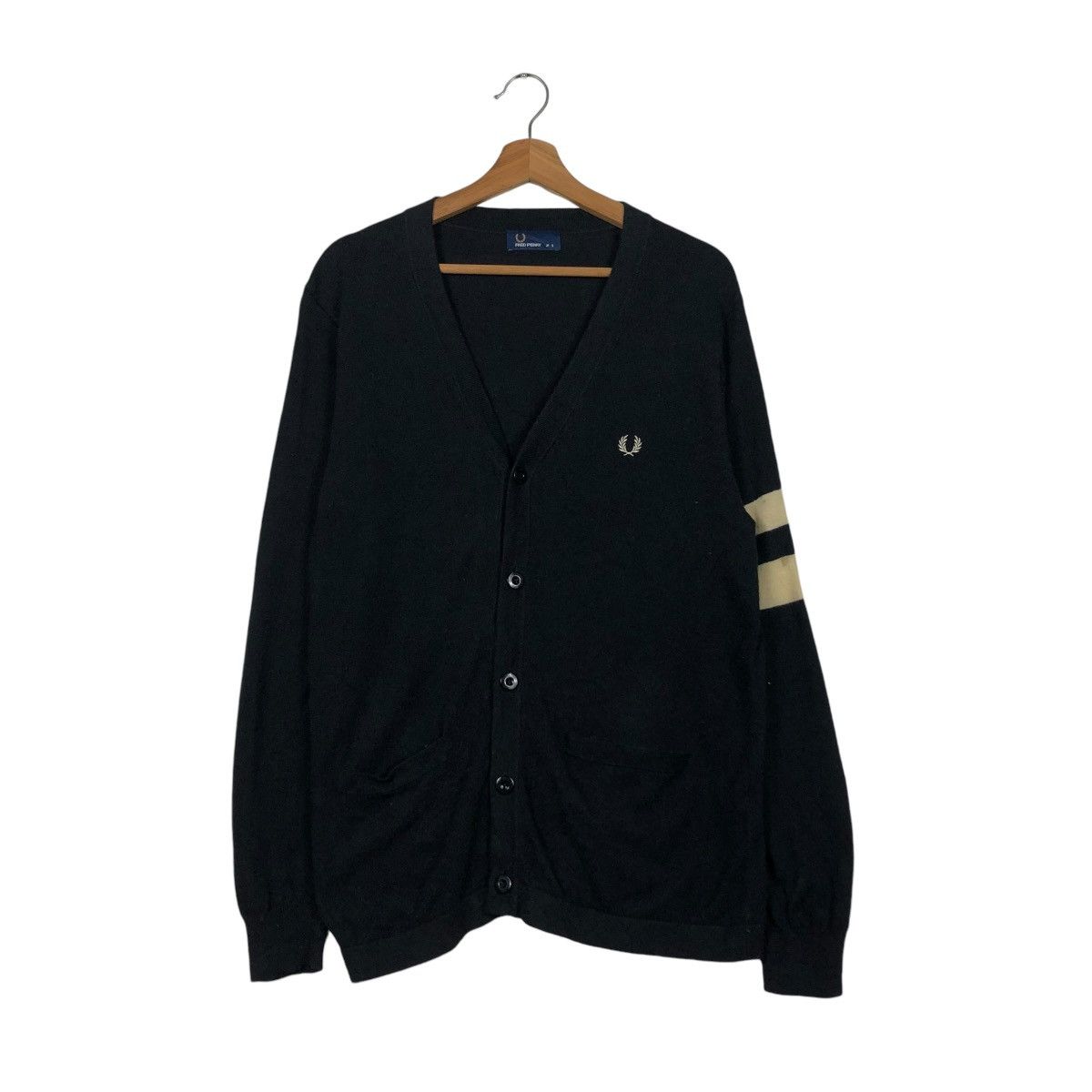 Fred Perry 🔥VINTAGE BOMBER CARDIGAN JACKET FRED PERRY Size US S / EU 44-46 / 1 - 3 Thumbnail
