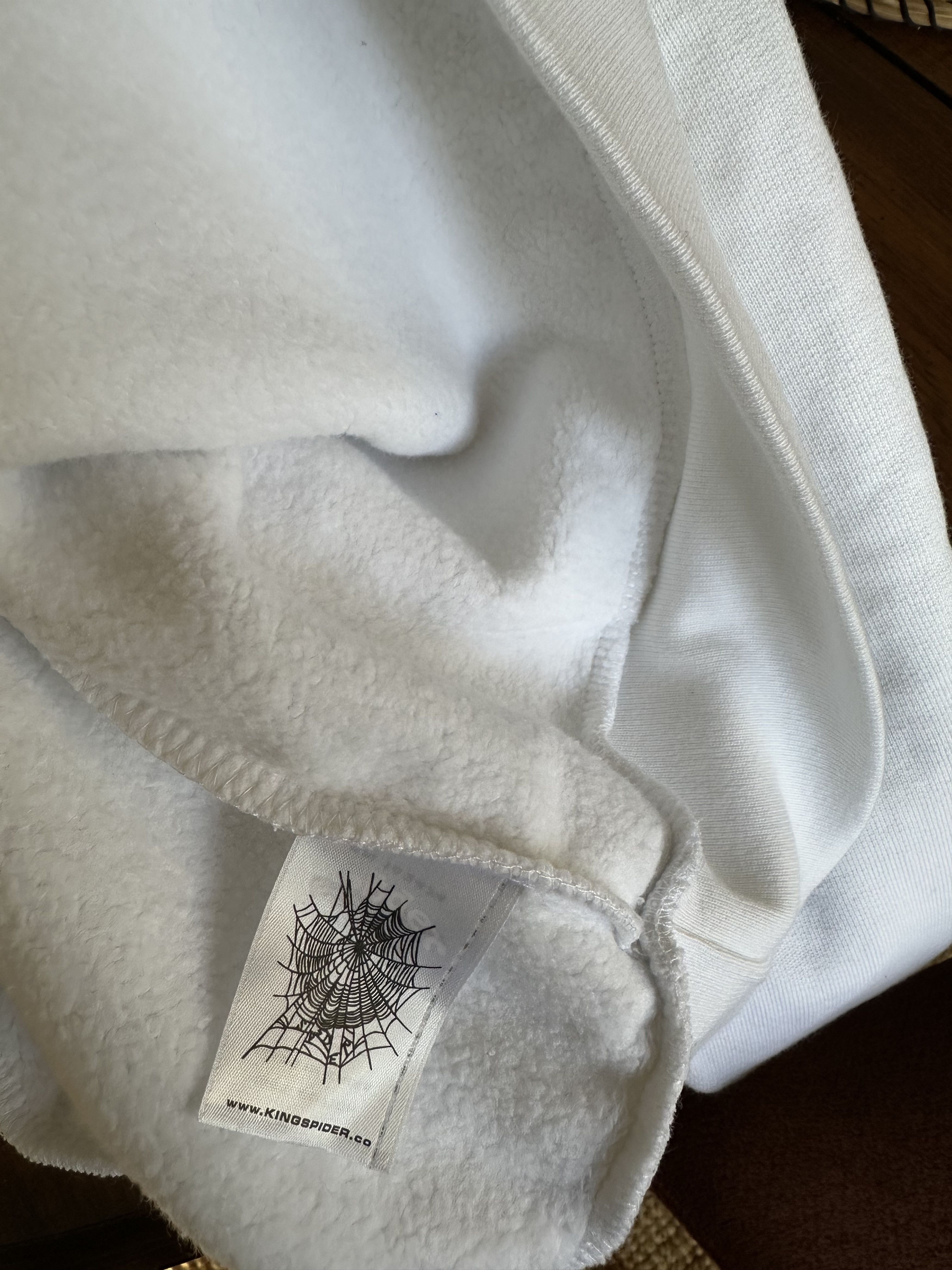 Sp5der Sp5der white hoodie Size US M / EU 48-50 / 2 - 4 Thumbnail