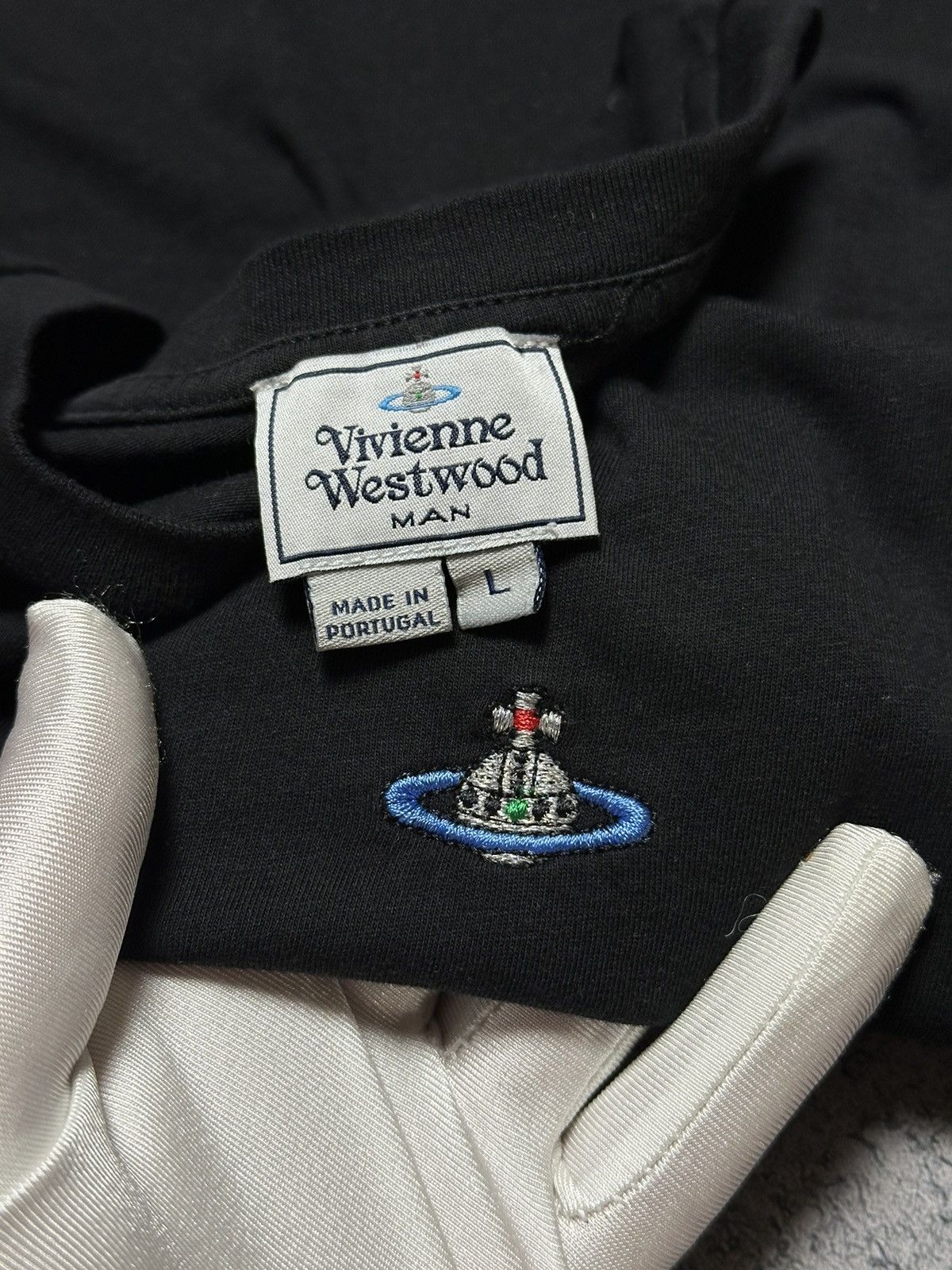 Vivienne Westwood Vivienne Westwood Orb Logo Black T-Shirt Size US M / EU 48-50 / 2 - 4 Thumbnail