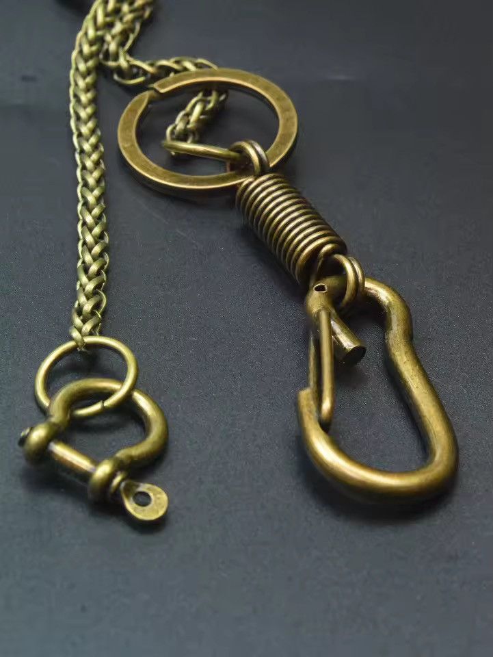 Other Metal Spring Carabiner Buckle Clip keychain Size ONE SIZE - 4 Thumbnail