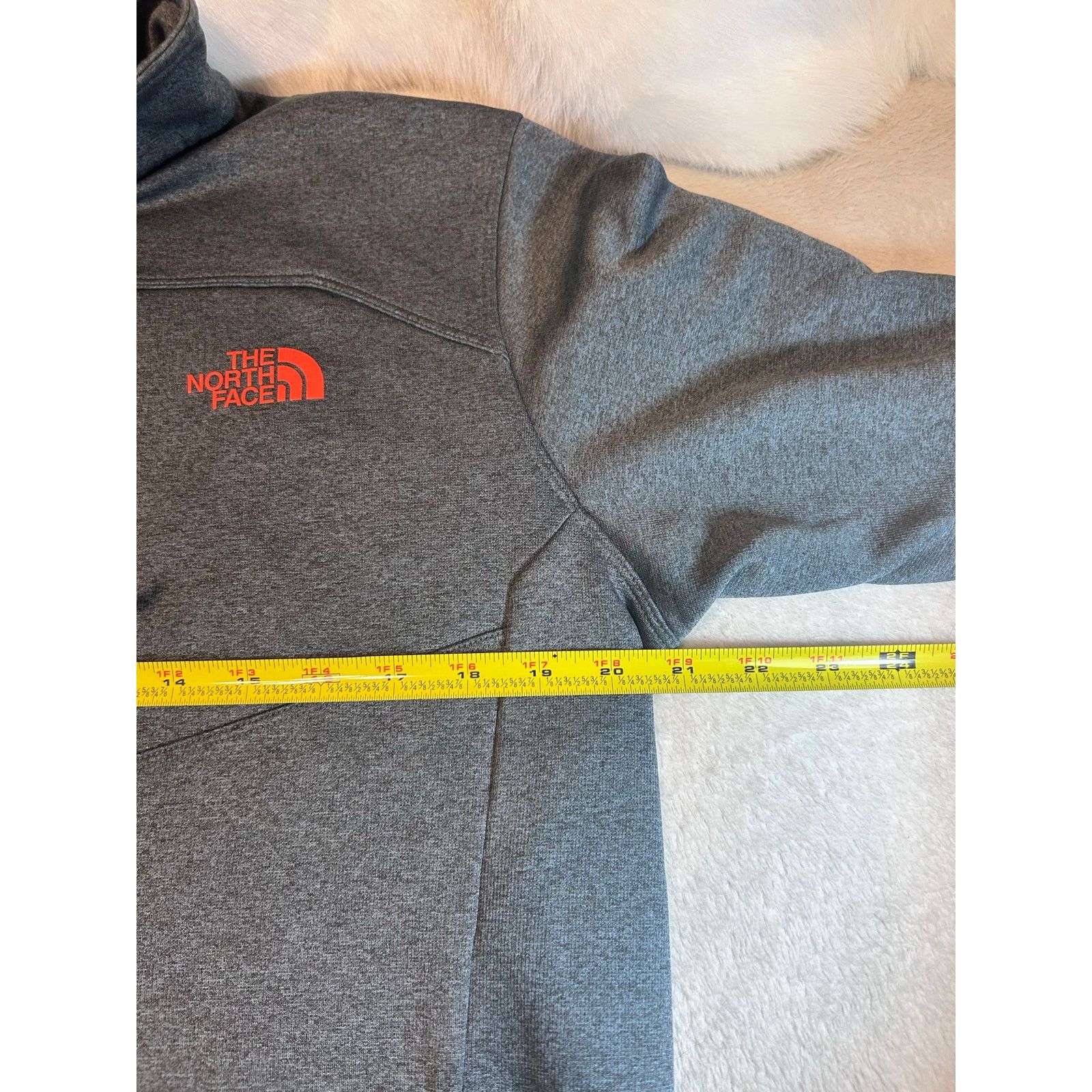 The North Face The north face half zip men’s pullover gray/orange size L Size US L / EU 52-54 / 3 - 2 Thumbnail