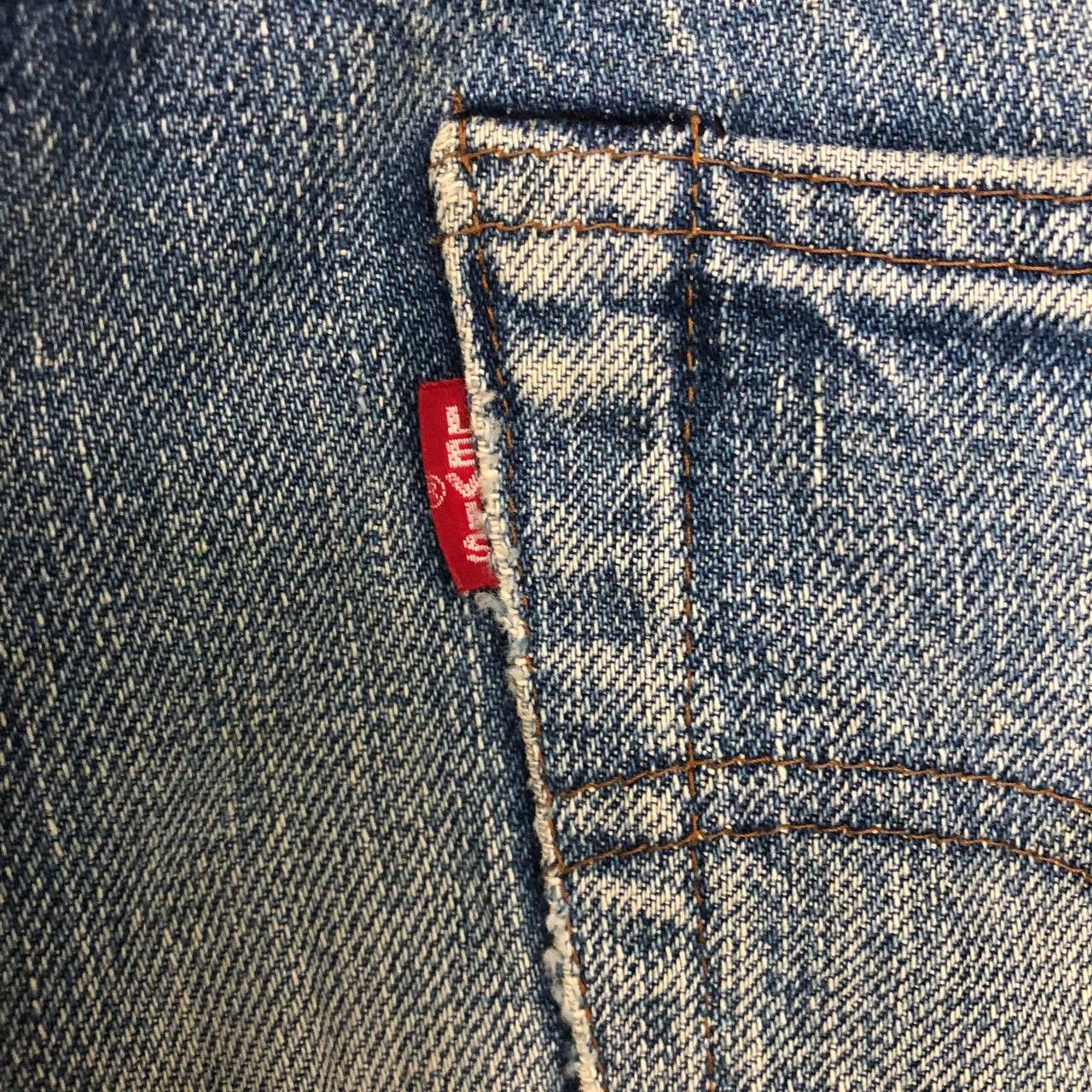 Levi's × Levi's Vintage Clothing P763 VTG BIG E 502xx LEVI'S SELVEDGE DISTRESSED JEANS Size US 31 - 5 Thumbnail