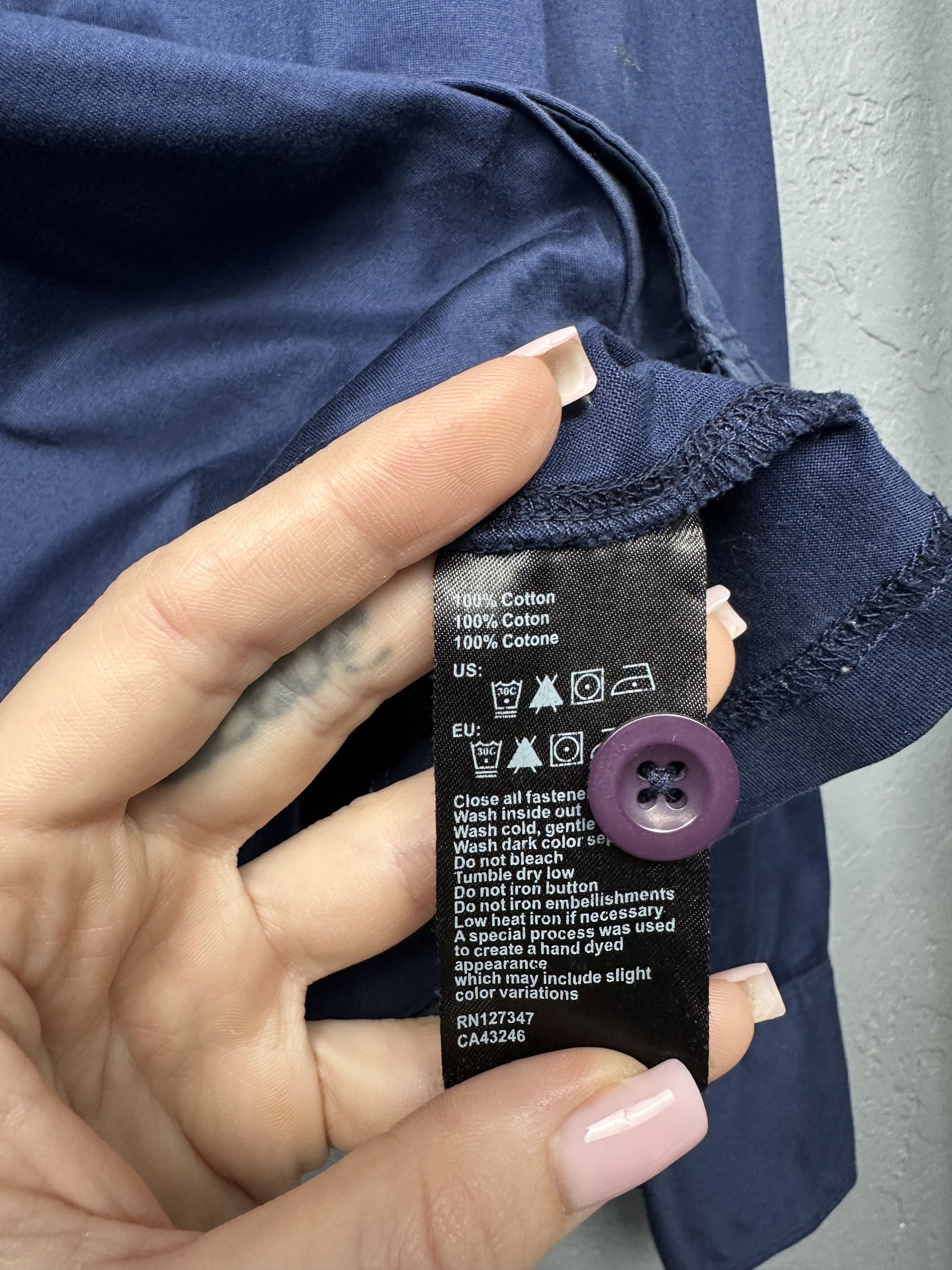 MA.STRUM Ma.Strum Mens Long Sleeve Shirt Size US M / EU 48-50 / 2 - 5 Thumbnail