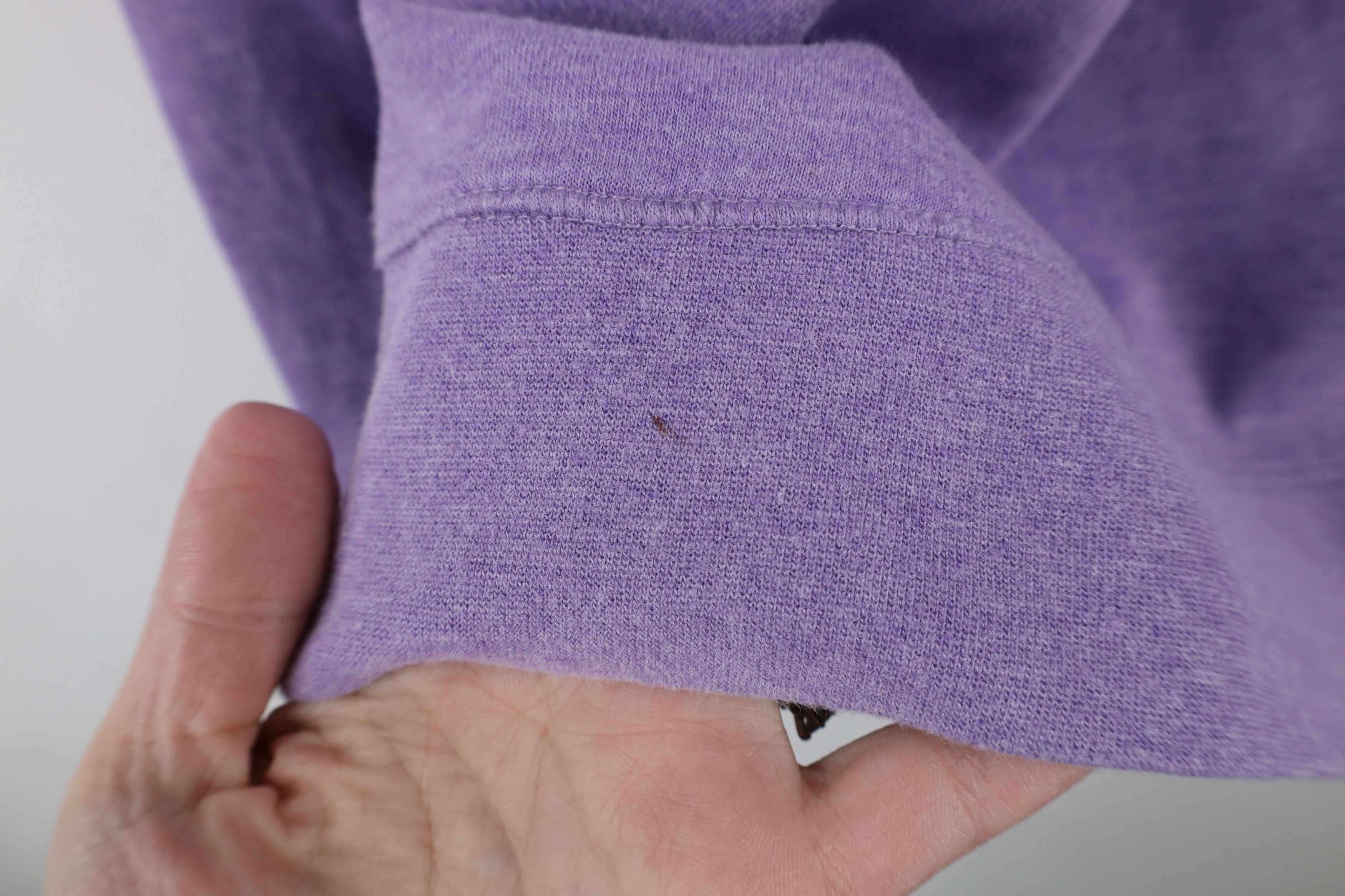 Polo Ralph Lauren Ralph Lauren Cotton Knit Half Zip Pullover Sweater Purple Size US L / EU 52-54 / 3 - 8 Thumbnail