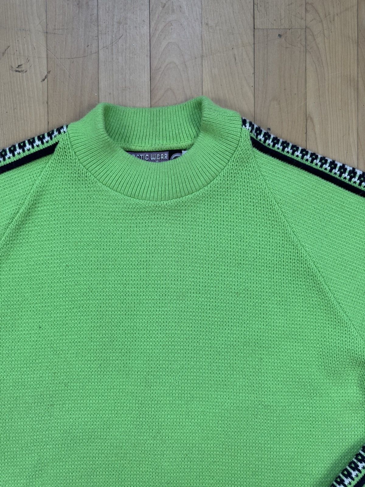 Vintage Vintage Crewneck 1990s Grand Slam Olive Knit Sweater Usa 90S Size US M / EU 48-50 / 2 - 4 Thumbnail