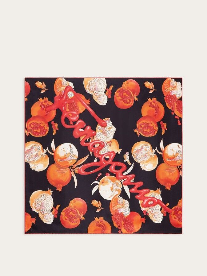 Salvatore Ferragamo o1s1rm1024 Size: 90x90 Cm / Scarf in Multicolor Size ONE SIZE - 1 Thumbnail