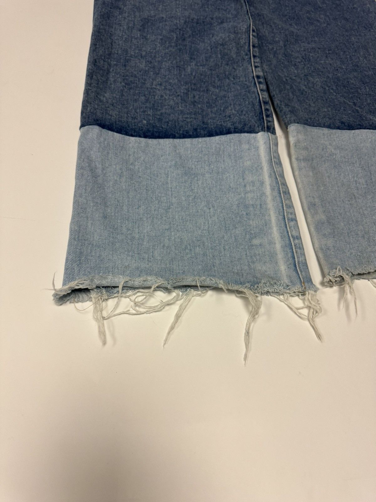 Simon Miller Simon Miller Wide Leg Split Wash Denim Size US 30 / EU 46 - 16 Thumbnail