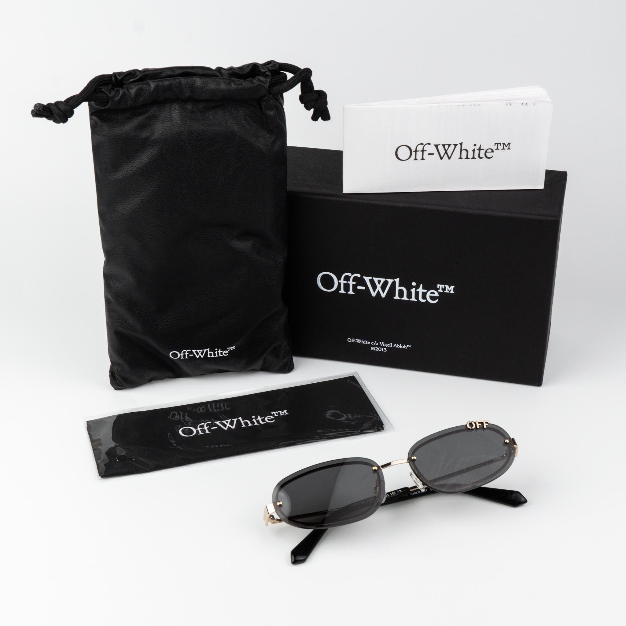 Off-White Off-White MIAMI Men Sunglasses OERI13M 7607 NEW AUTHENTIC Size ONE SIZE - 10 Thumbnail