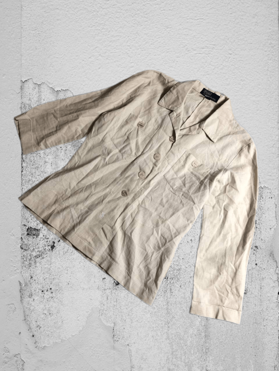 Polo Ralph Lauren × Ralph Lauren × Vintage Polo Ralph Lauren beautiful blazer 40L wool/silk/cashmere Size 34S - 1 Thumbnail