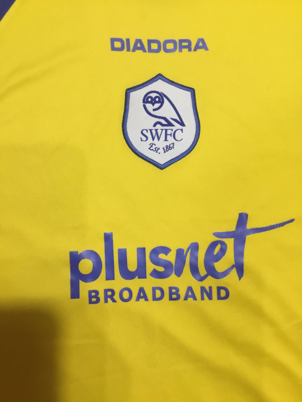 Diadora Sheffield Wednesday 2006/2007 home football shirt jersey XL Size US XL / EU 56 / 4 - 4 Thumbnail